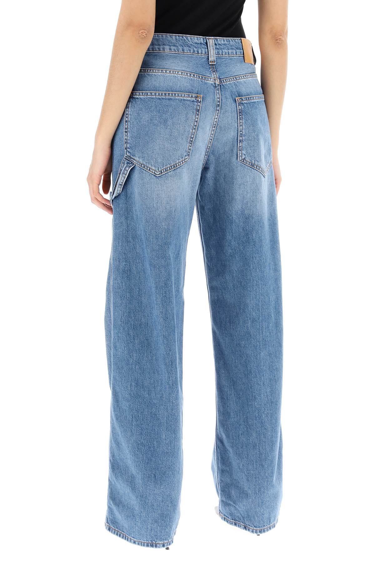 Haikure Winona Wide Leg Denim Jeans - Medium Wash image 2