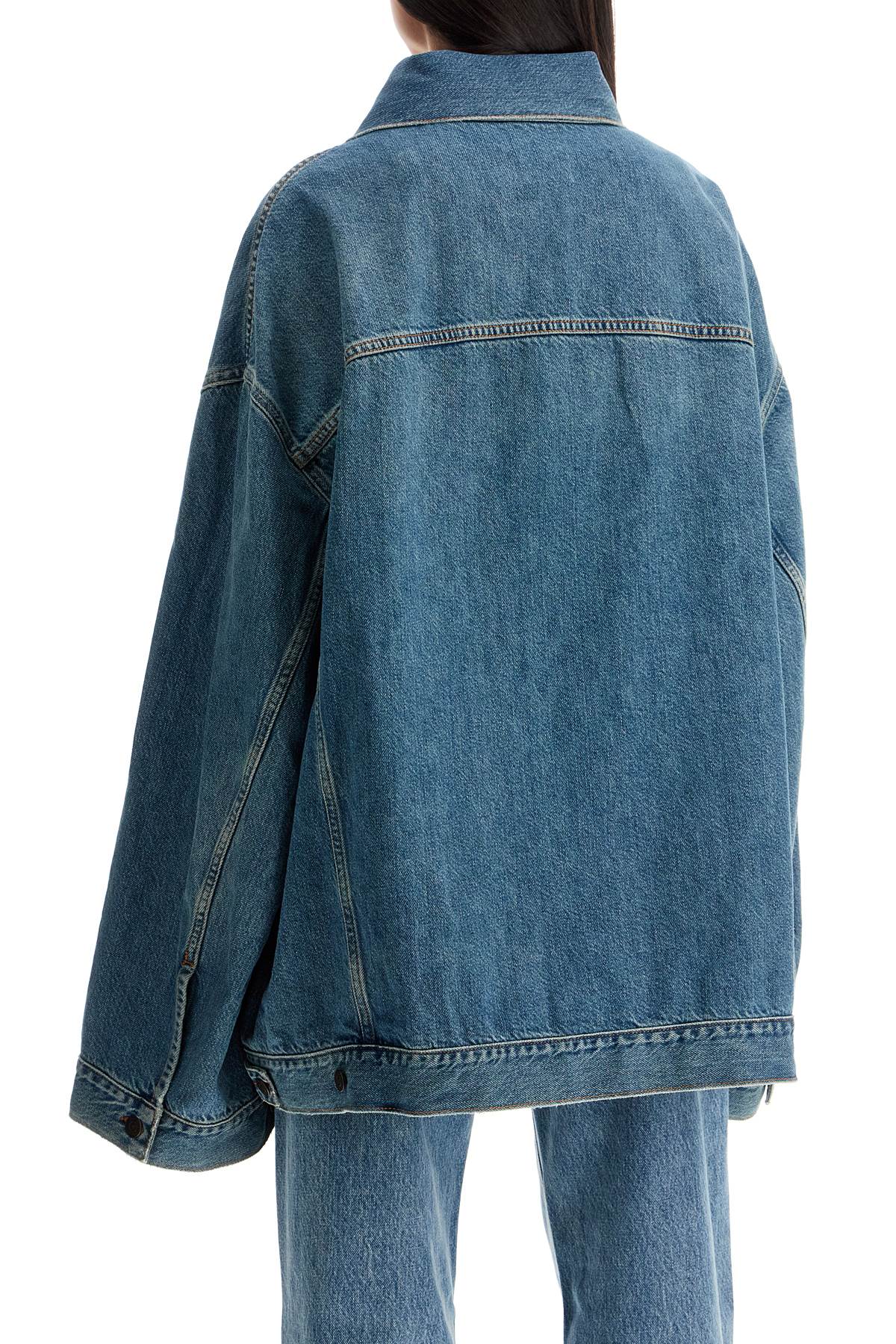 Haikure "janet's oversized denim jacket image 2