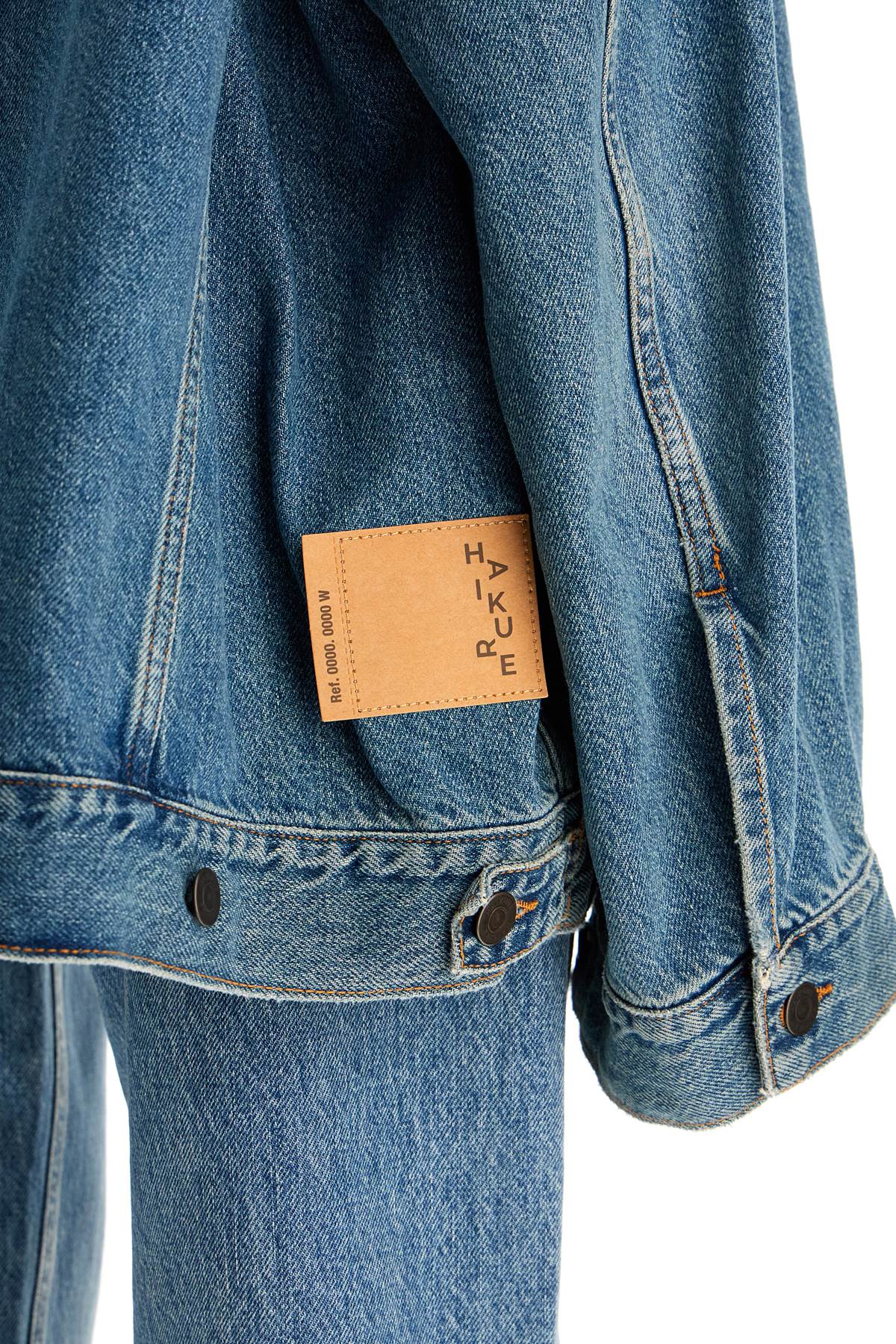 Haikure "janet's oversized denim jacket image 3