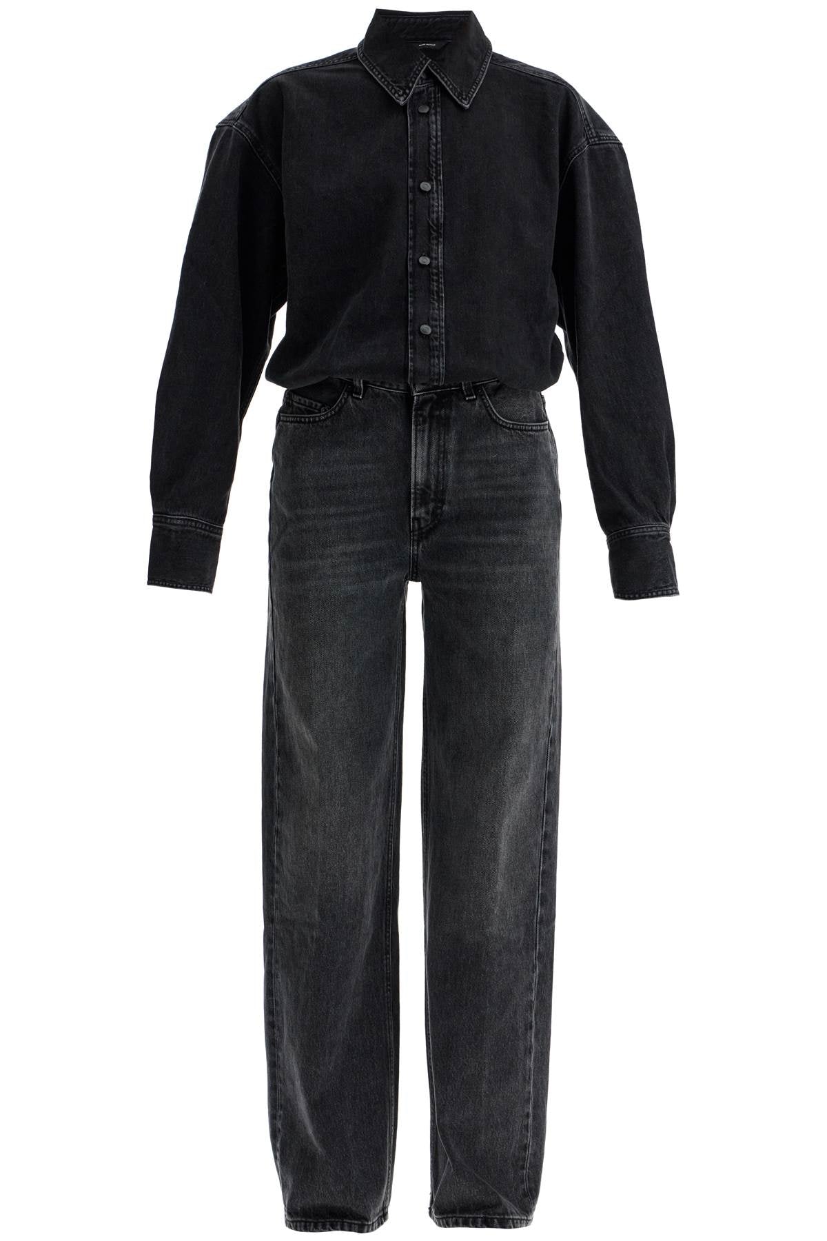 Haikure Tilda Denim Jumpsuit: Relaxed, Chic, and Versatile image 0