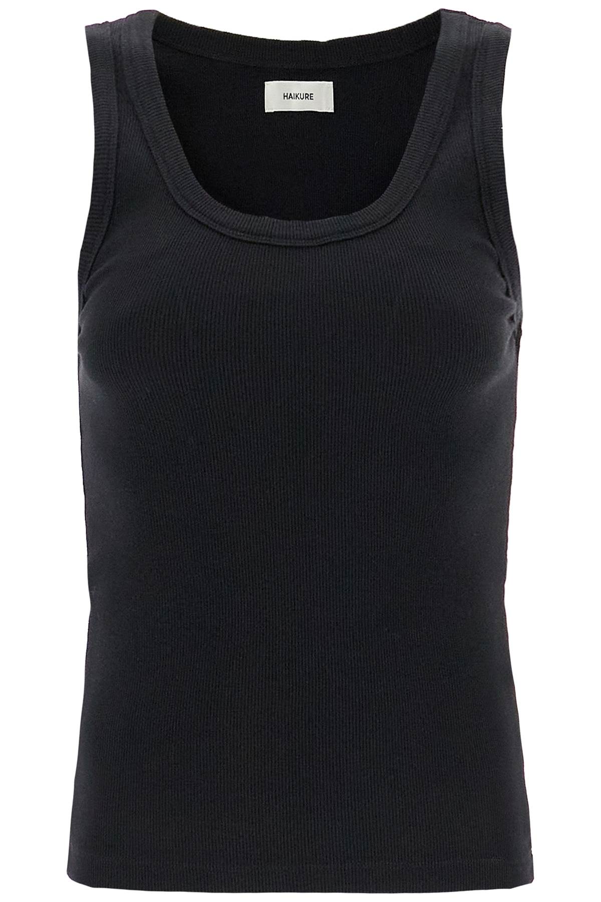 Haikure ribbed sleeveless top with image 0