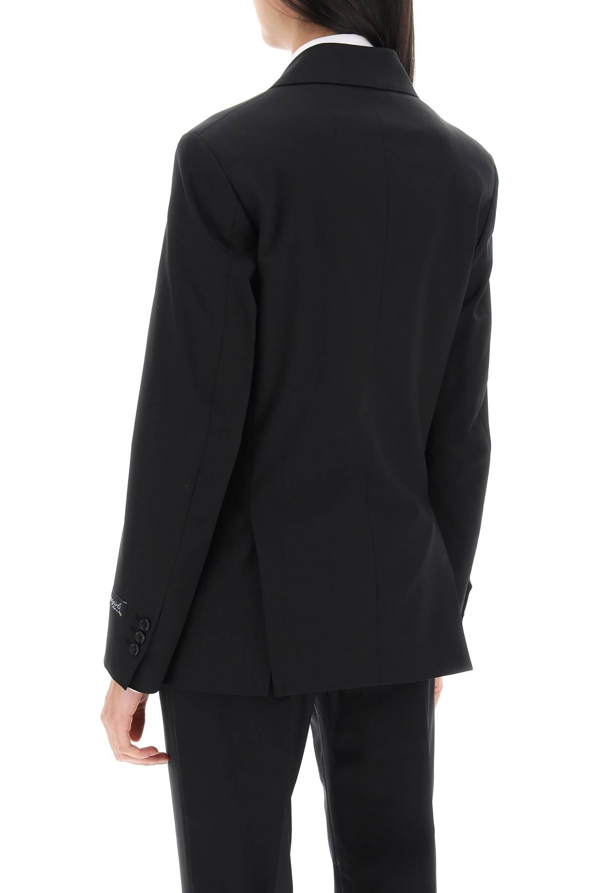 Homme Girls slim fit double-breasted blazer image 2