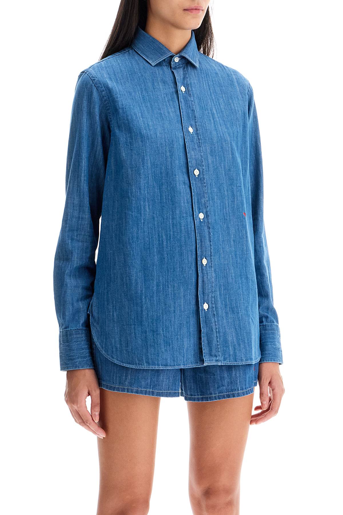 Homme Girls chambray shirt image 1