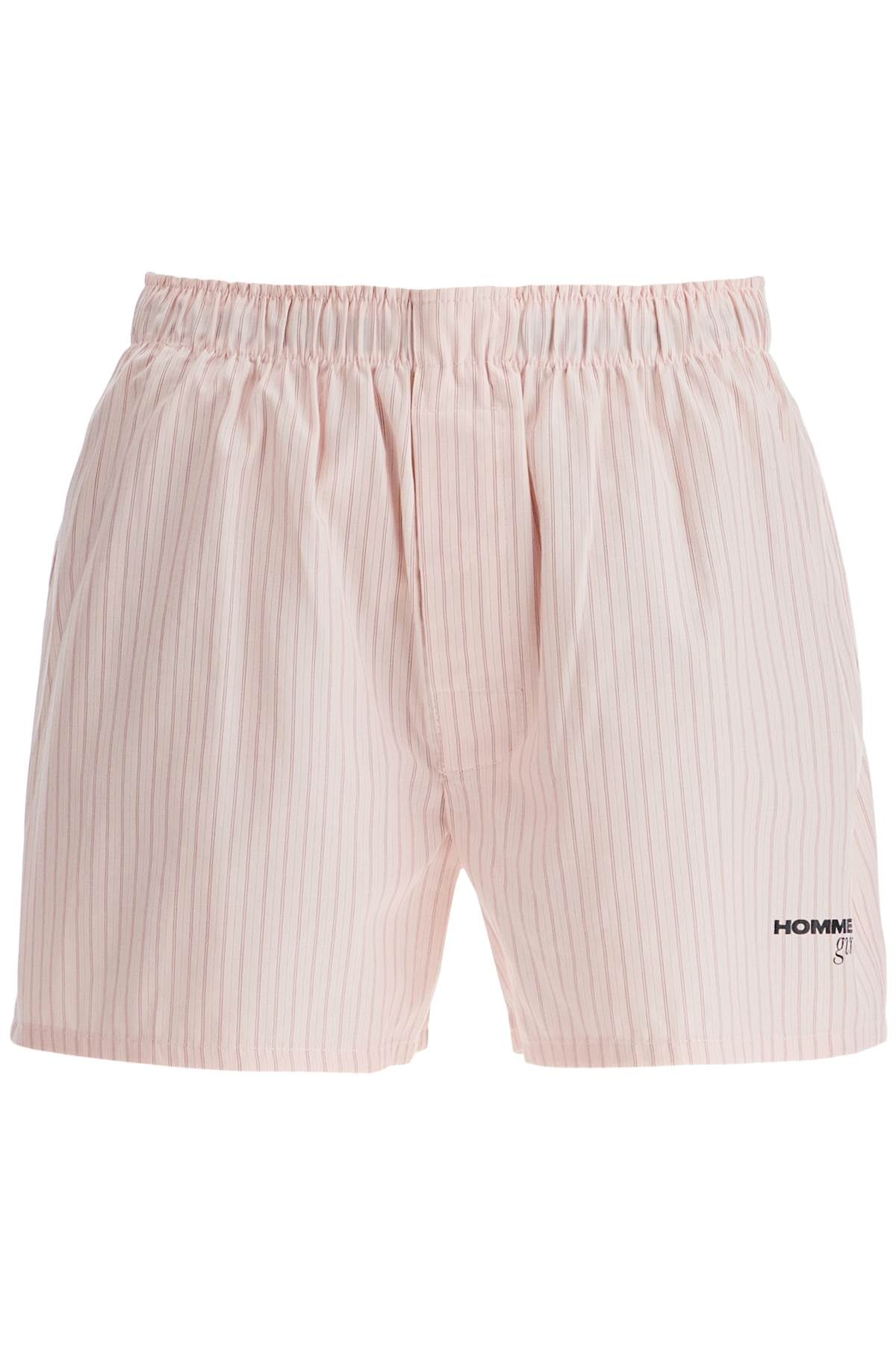 Men's Striped Oxford Shorts image 0