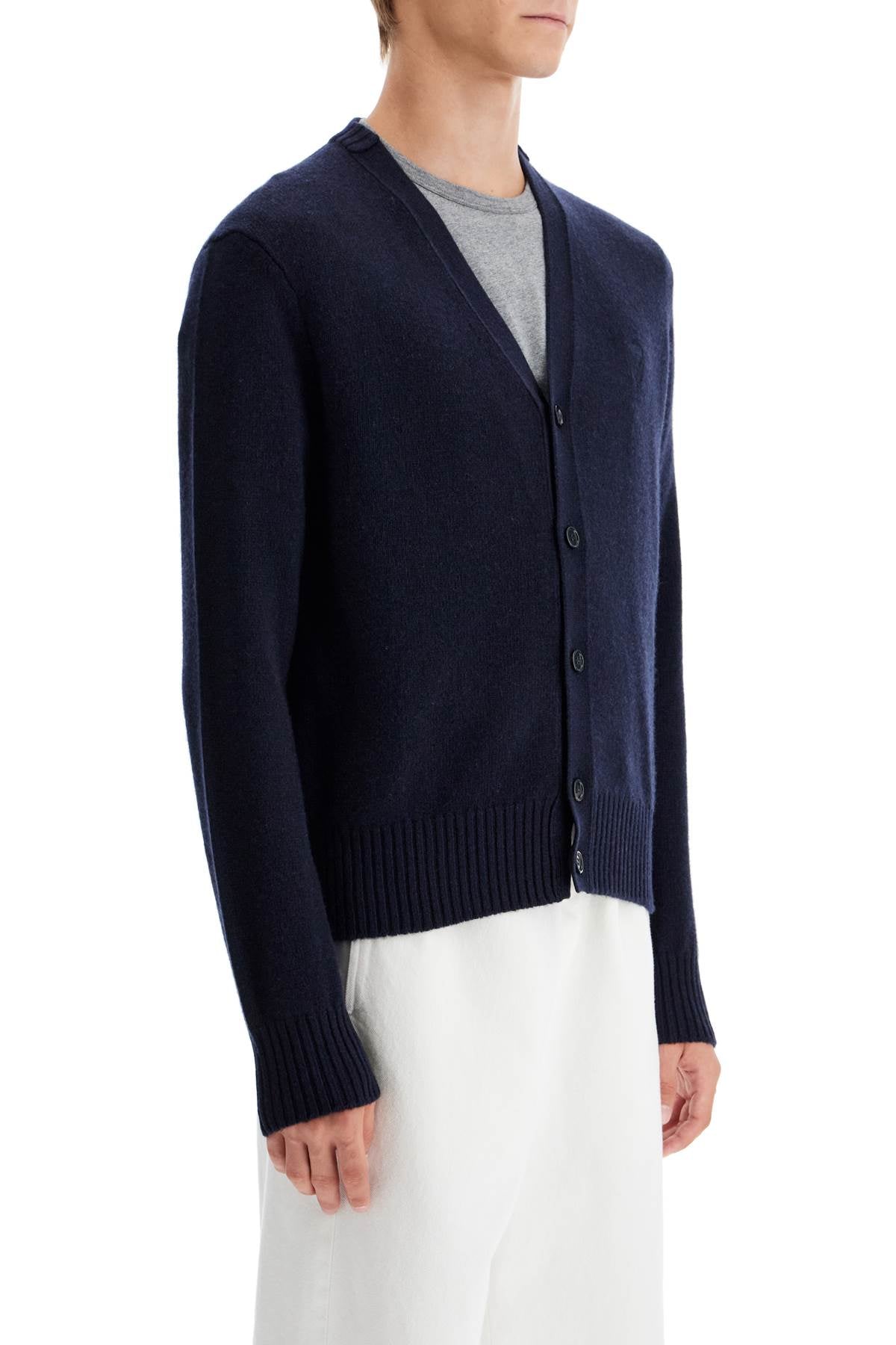 Ami Alexandre Matiussi cashmere cardigan for image 1