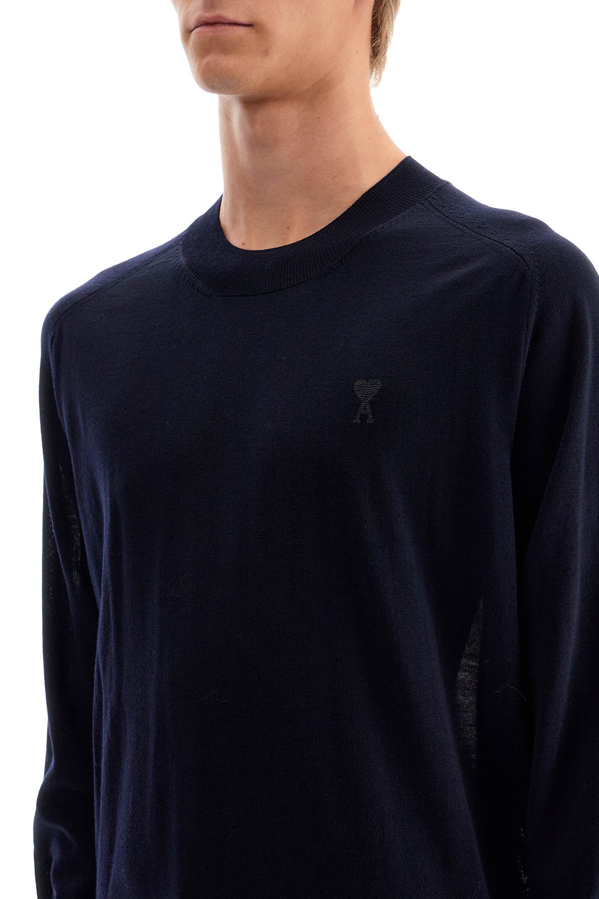 Ami Alexandre Matiussi lightweight wool raglan pullover image 3