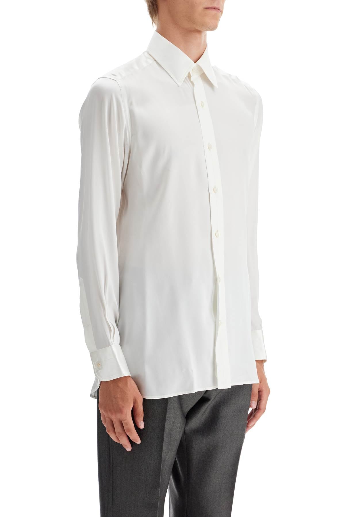 Tom Ford Silk Slim-Fit Shirt image 1