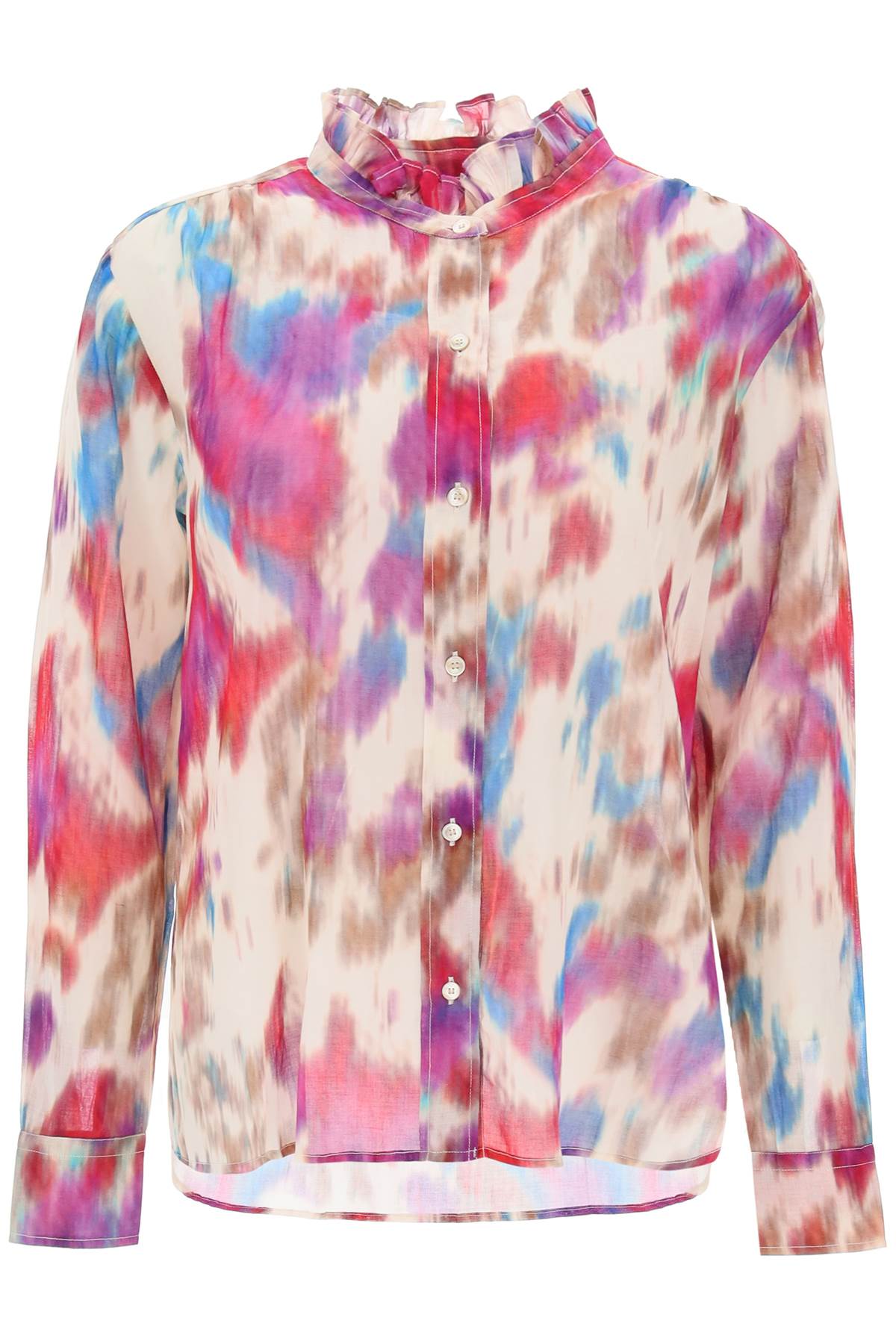 Isabel Marant Etoile gamble shirt with shaded motif image 0