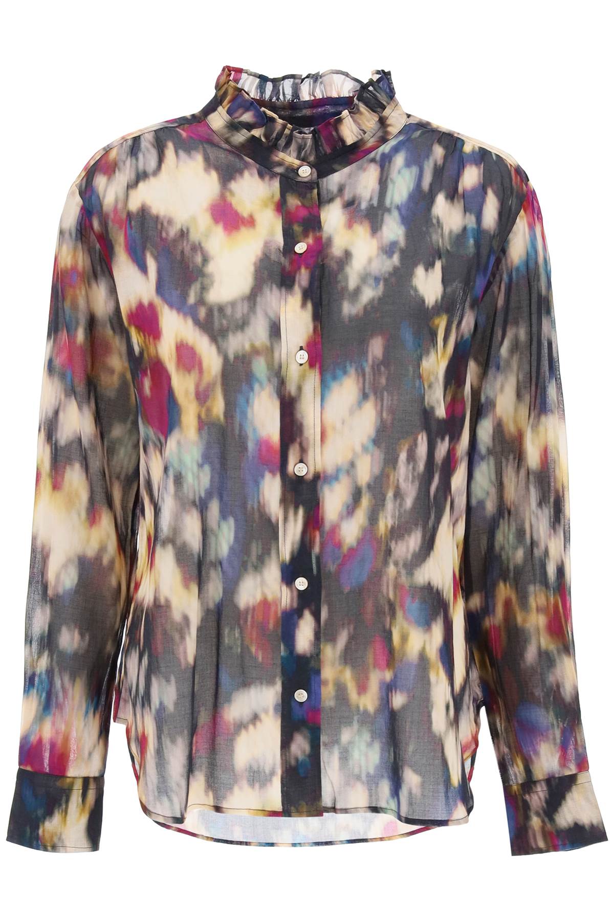 Isabel Marant Etoile gamble shirt with shaded motif image 0