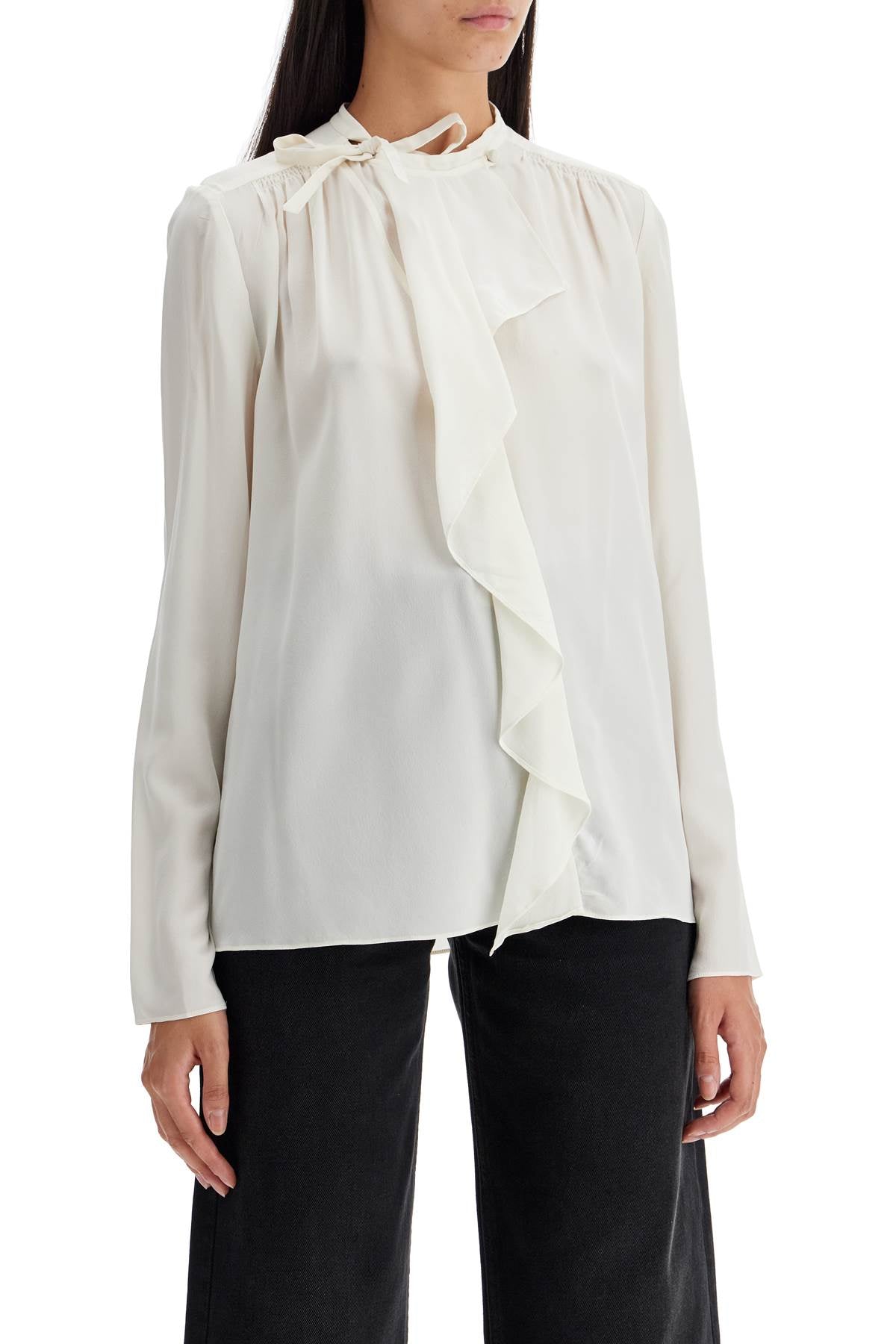 Isabel Marant silk blouse with ruffle 'ut image 1