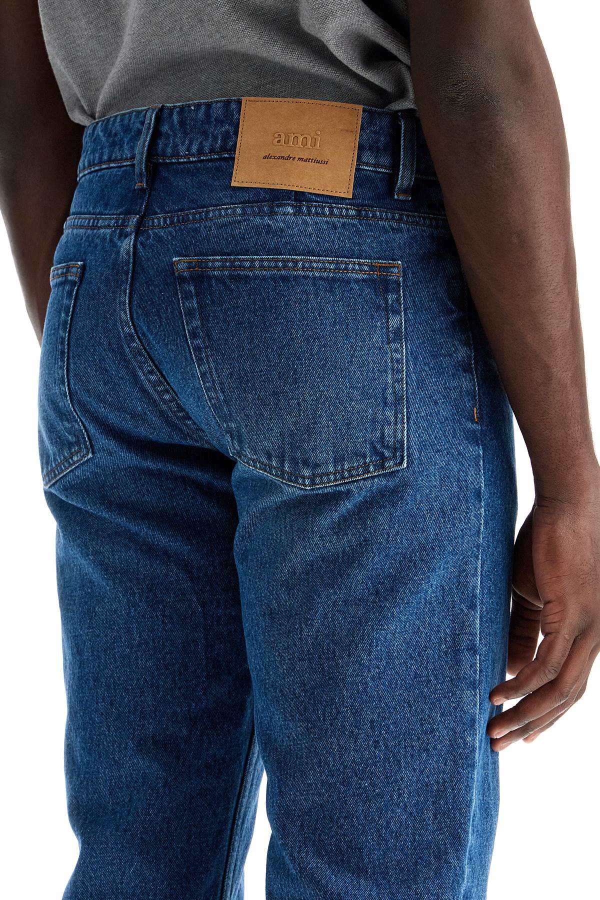 Ami Alexandre Mattiussi Cigarette-Fit Denim Jeans image 3