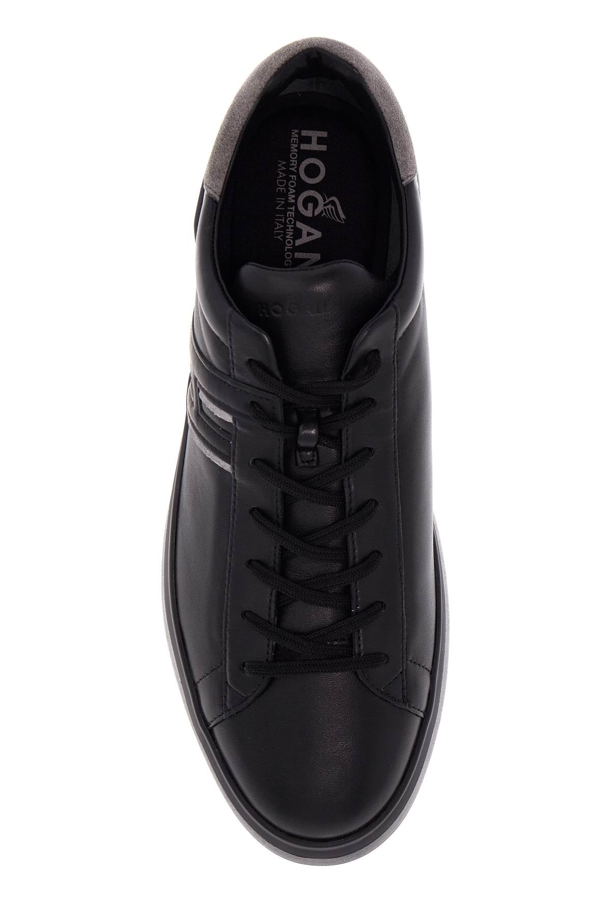 HOGAN H580 Leather Sneakers with Suede Detail image 1