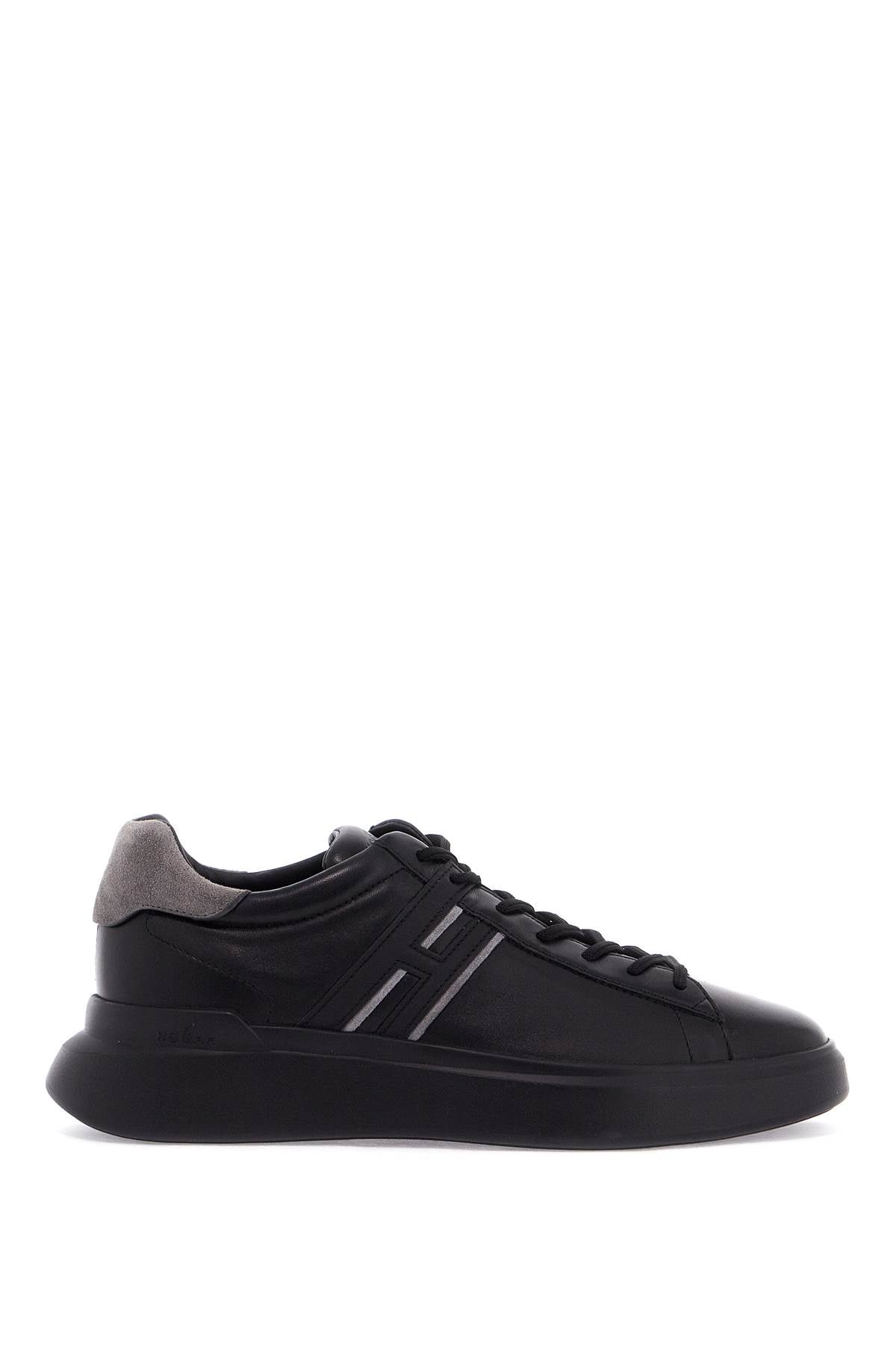 HOGAN H580 Leather Sneakers with Suede Detail image 0