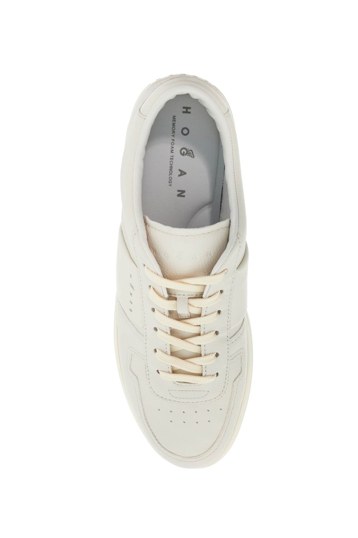 HOGAN H-TV Smooth Leather and Suede Sneakers image 1