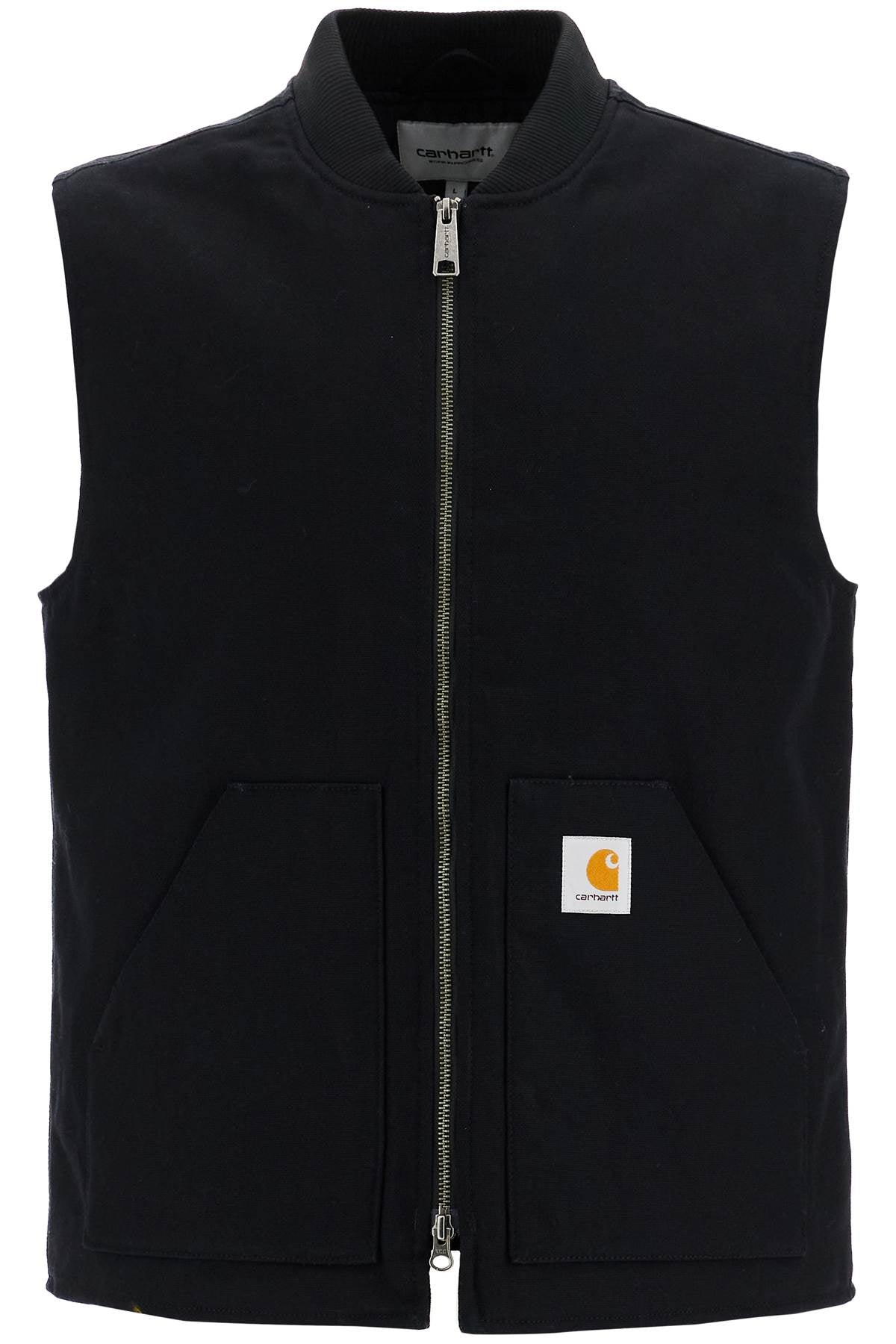 Carhartt WIP Dearborn Canvas Padded Vest image 0