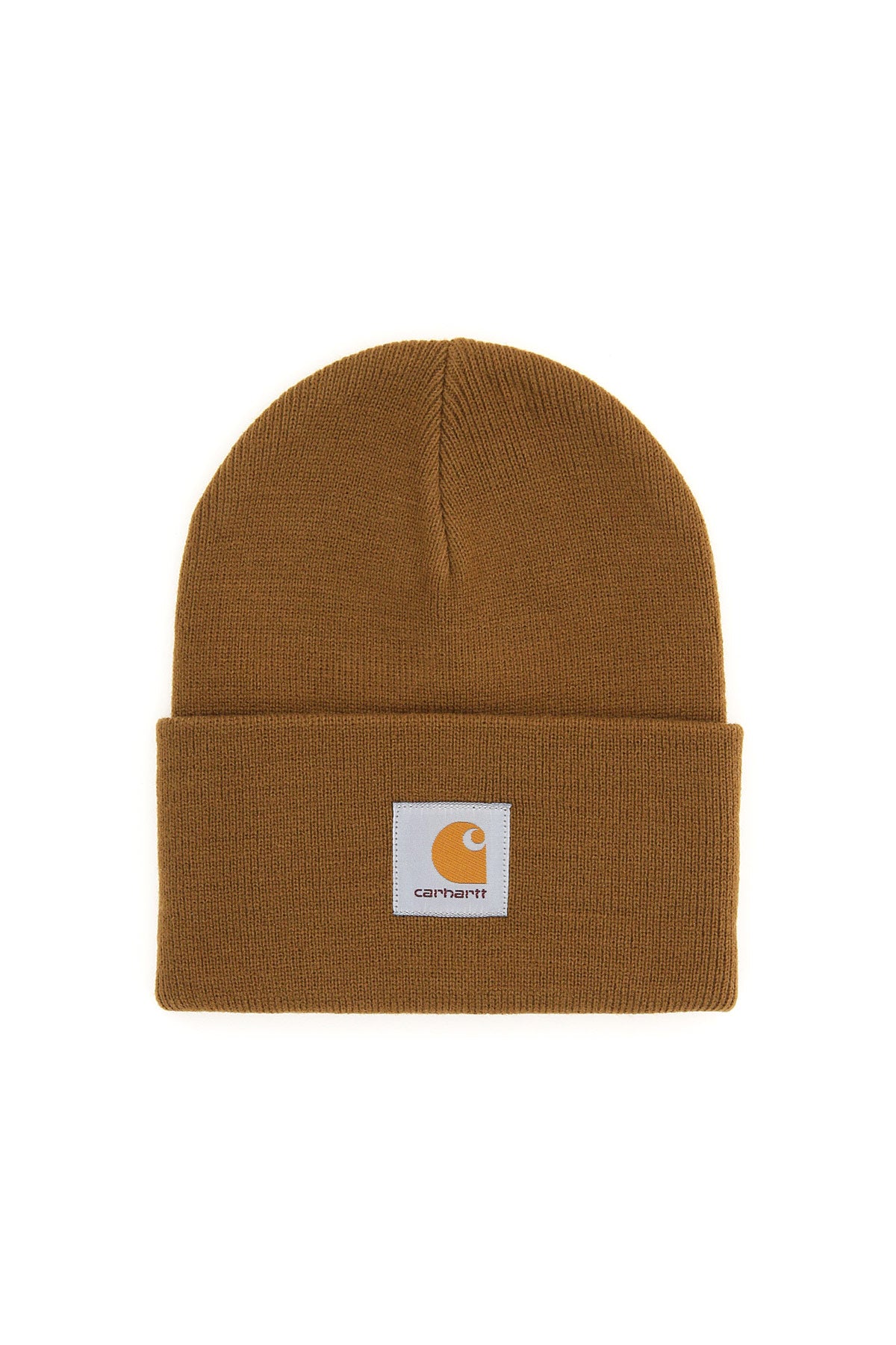 Carhartt Wip beanie hat with logo patch image 0