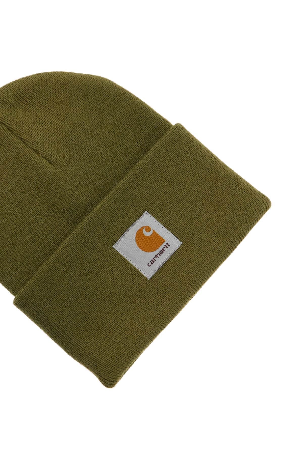 Carhartt Wip beanie hat with logo patch image 2