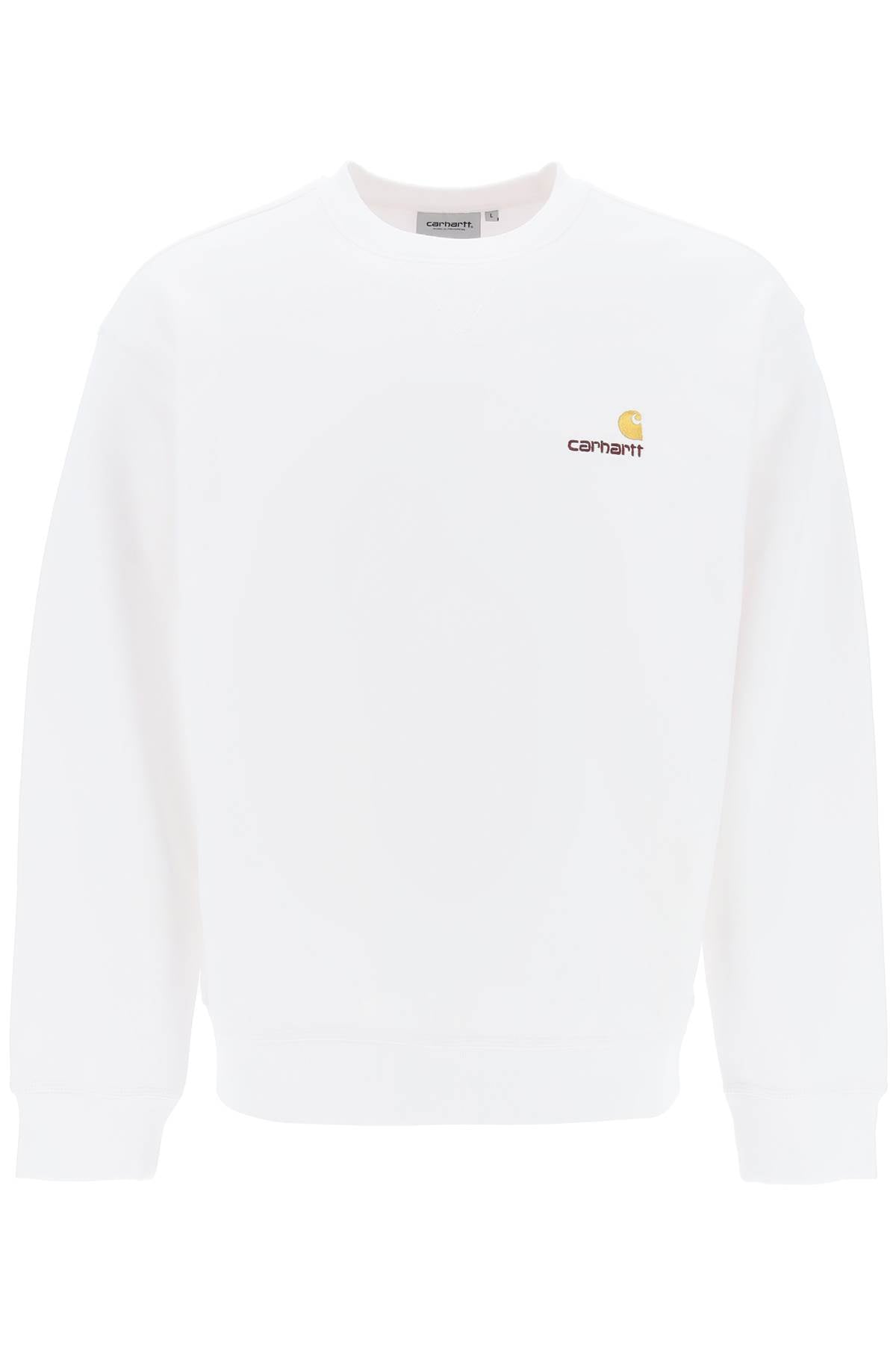 Carhartt WIP American Script Crewneck Sweatshirt: Oversized Fit image 0