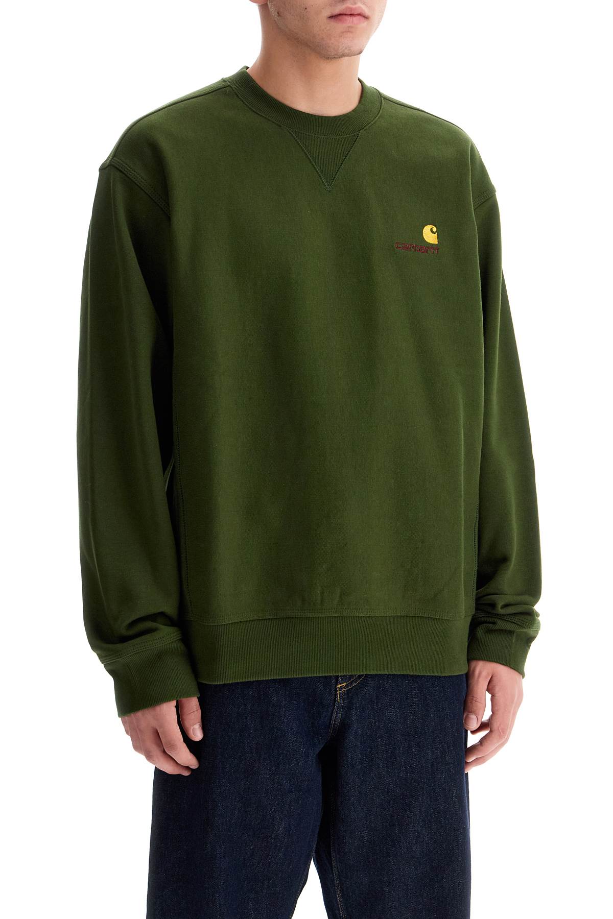 Carhartt WIP American Script Crewneck Sweatshirt image 1