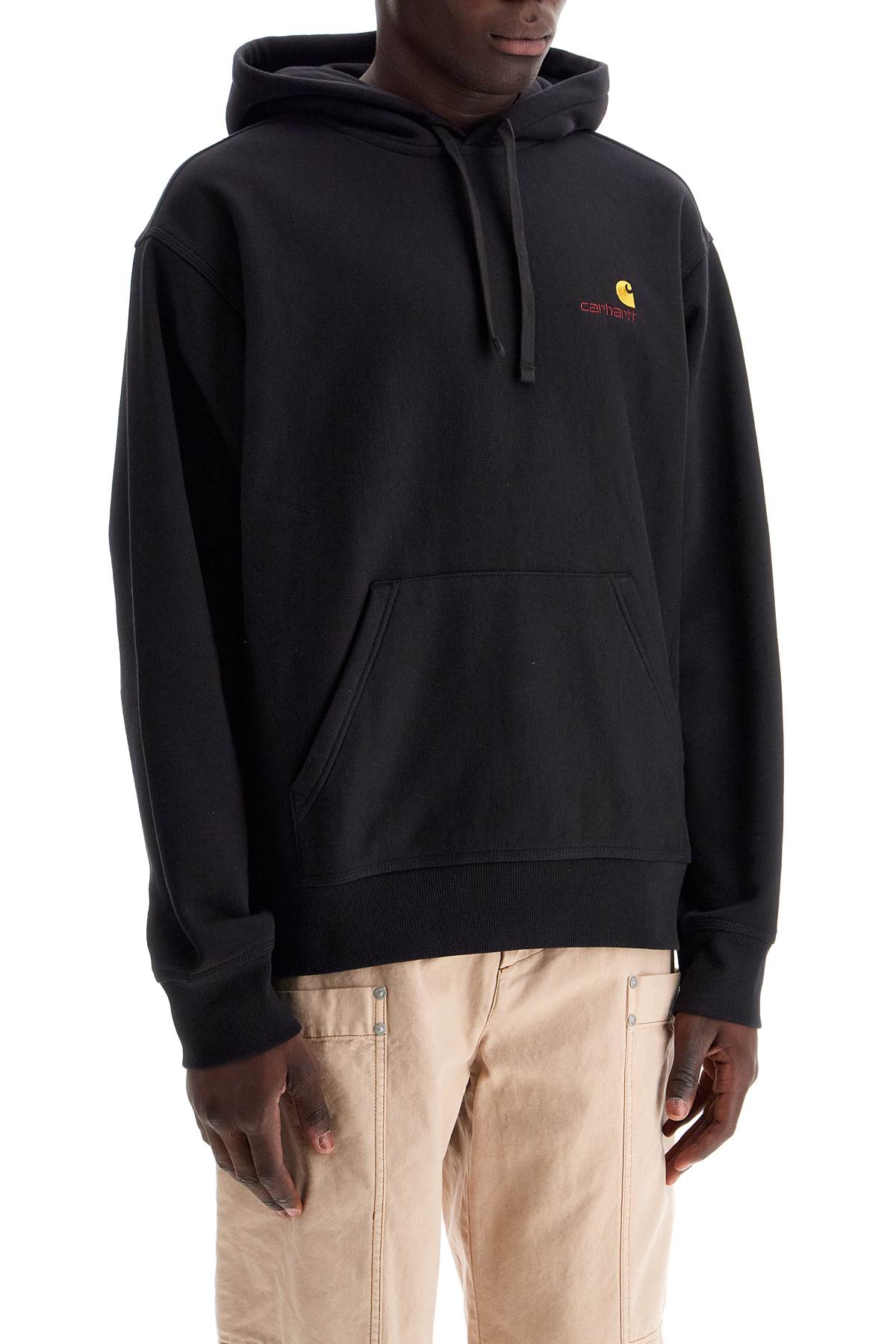 Carhartt WIP Men's American Script Brushed-Back Hoodie image 1