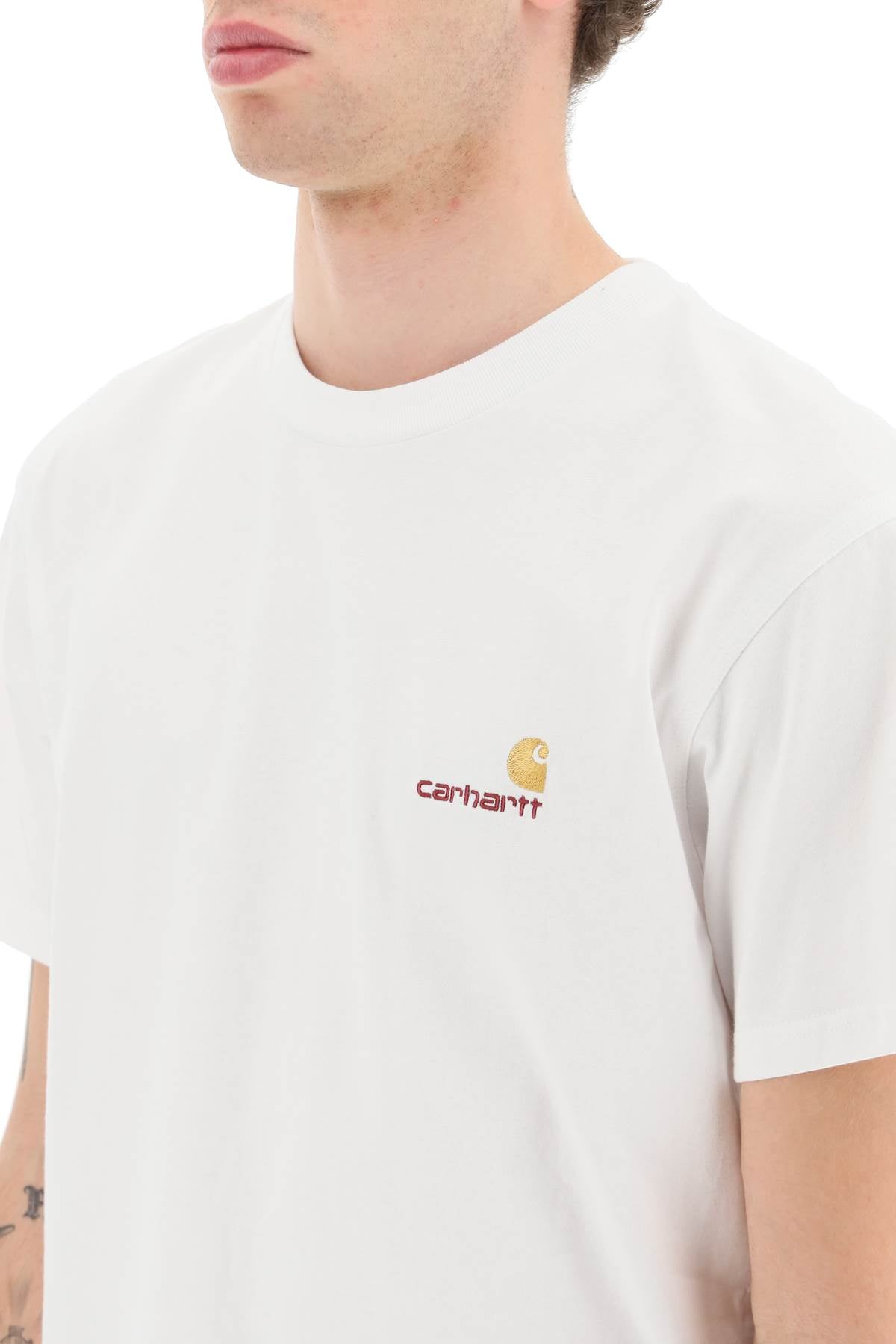 Carhartt WIP American Script Organic Cotton T-Shirt image 3