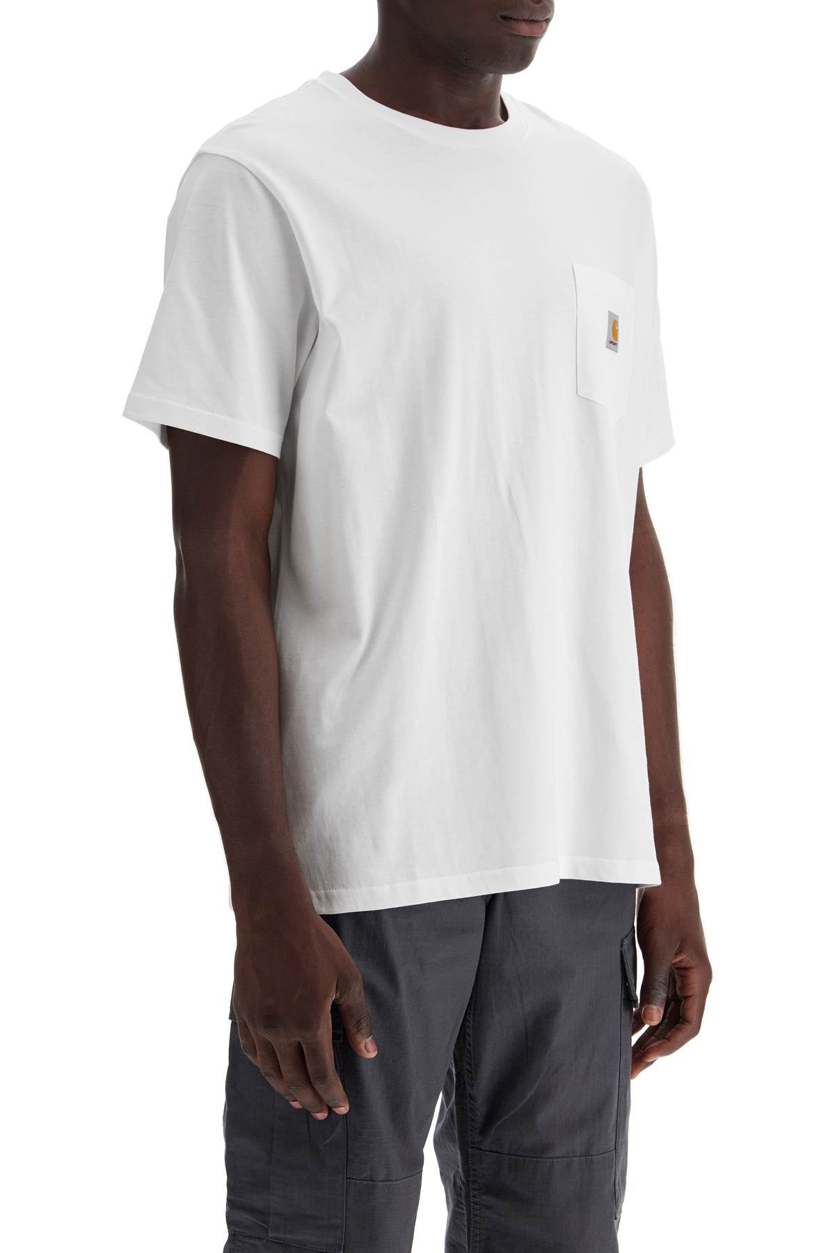 Carhartt WIP Logo T-Shirt - Chest Pocket - Regular Fit image 1