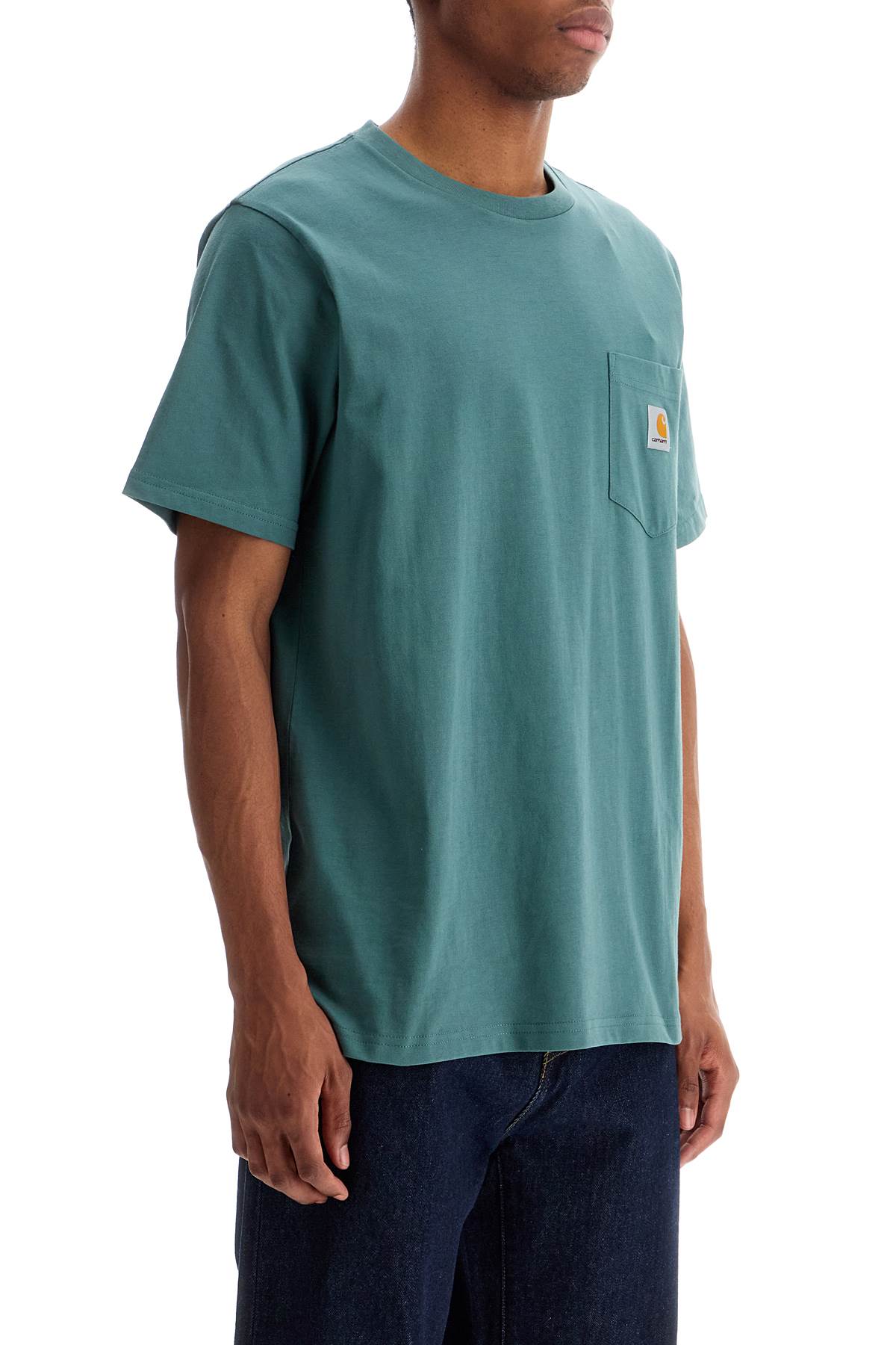 Carhartt Wip t-shirt with chest pocket image 1