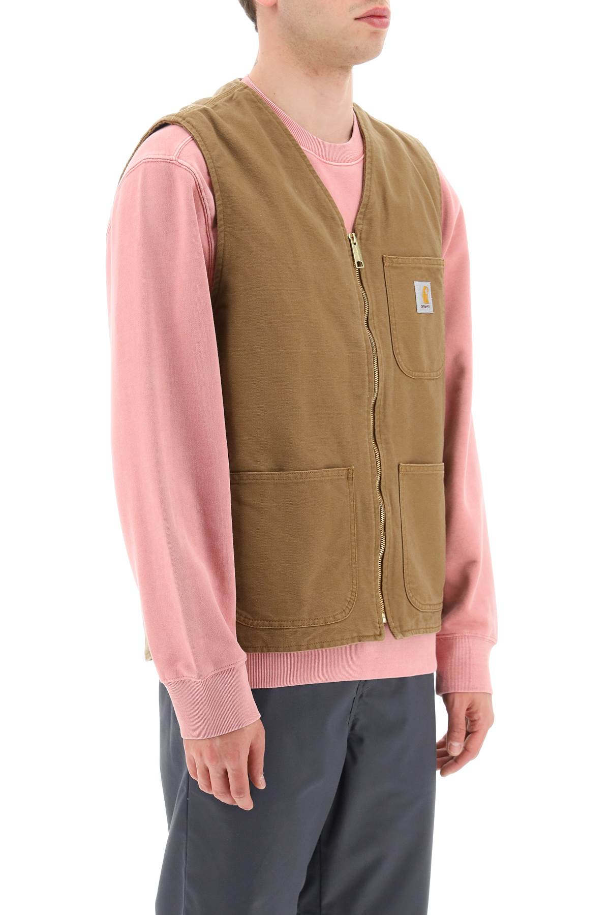 Carhartt WIP Arbor Cotton Canvas Vest for Men image 1