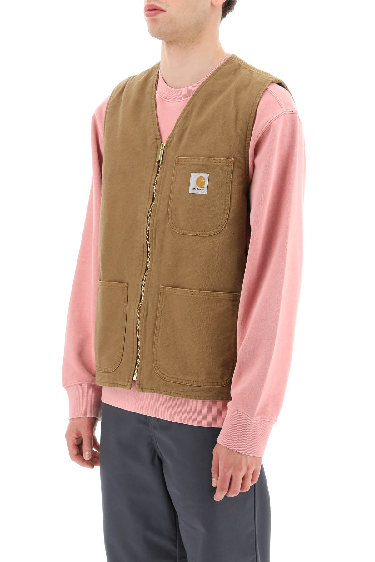 Carhartt WIP Arbor Cotton Canvas Vest for Men image 3