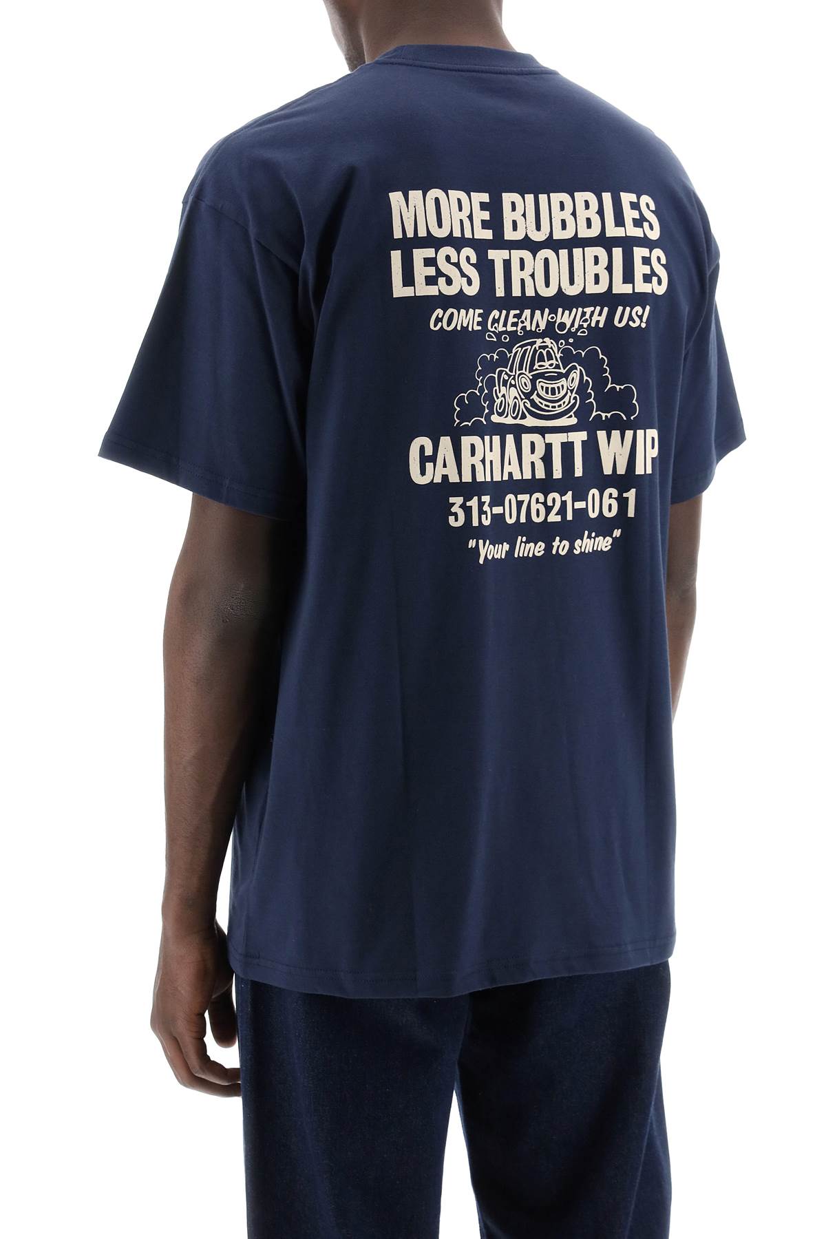 Carhartt WIP 'Less Troubles' Organic Cotton T-Shirt image 2