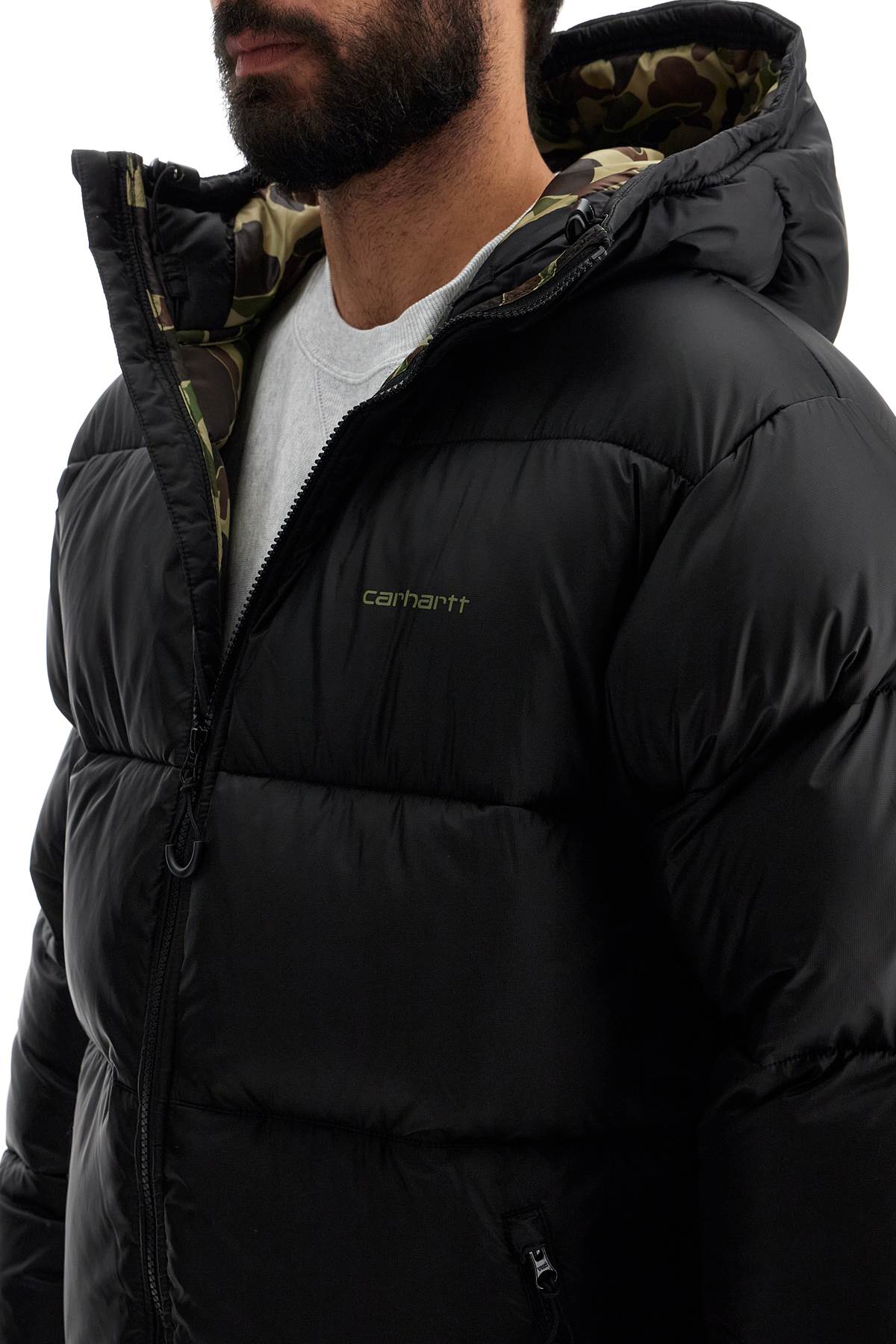 Carhartt Wip toronto hooded down jacket image 3