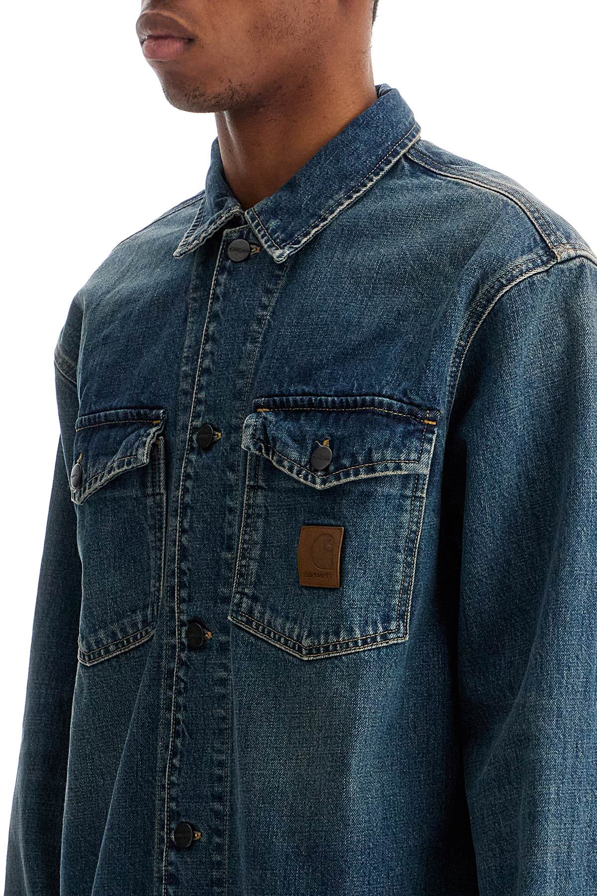 Carhartt WIP Lincoln Denim Shirt for Men image 3