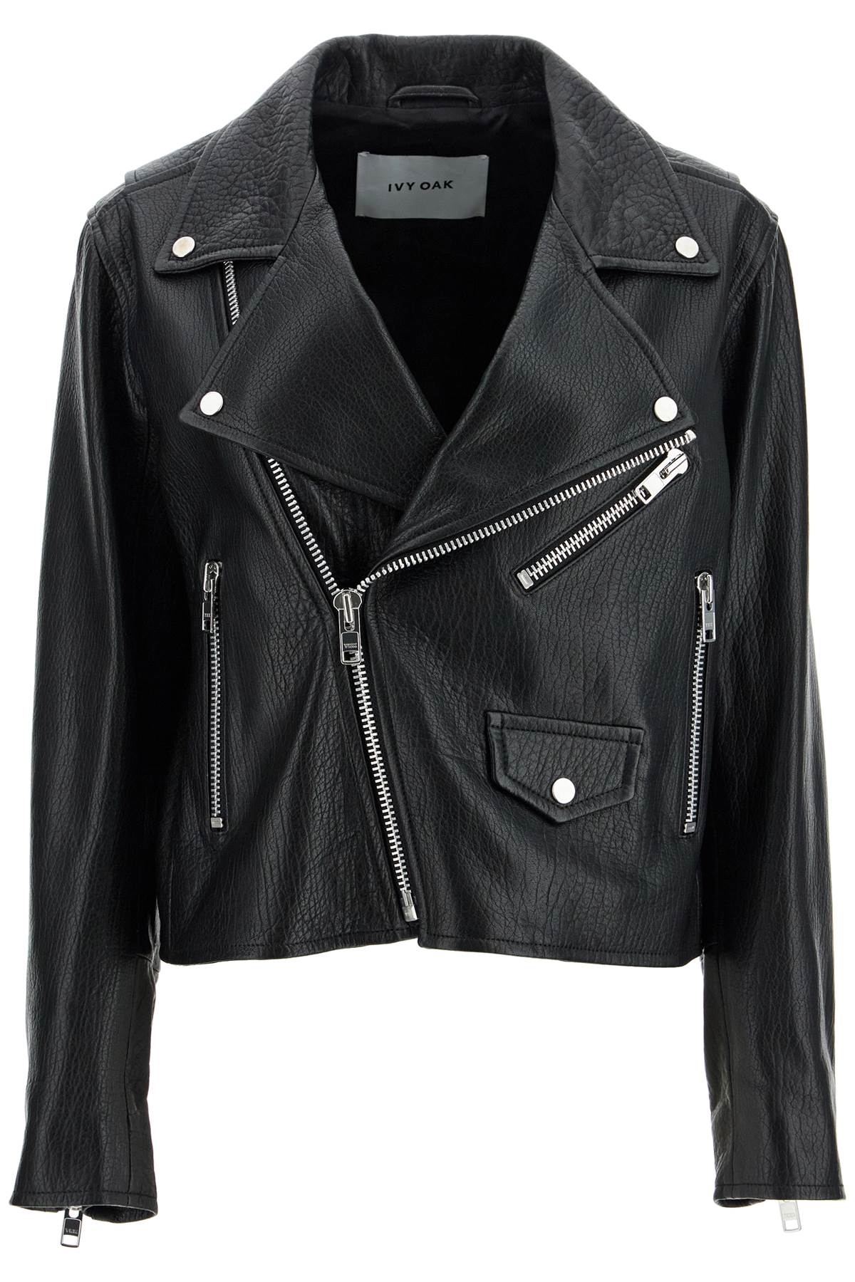 Ivy Oak Lenny Sue Leather Biker Jacket image 0