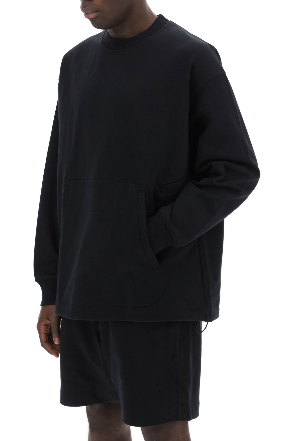 Y-3 "oversized cotton blend sweat image 3