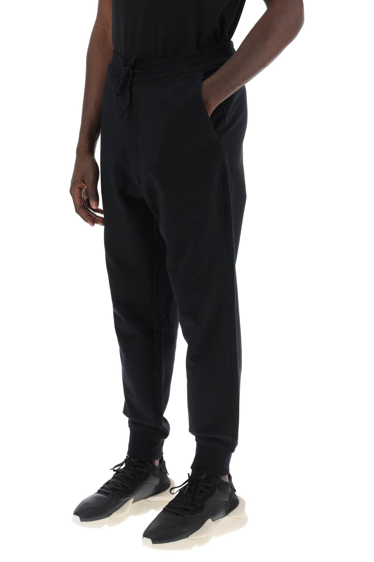 Y-3 french terry cuffed jogger pants image 3