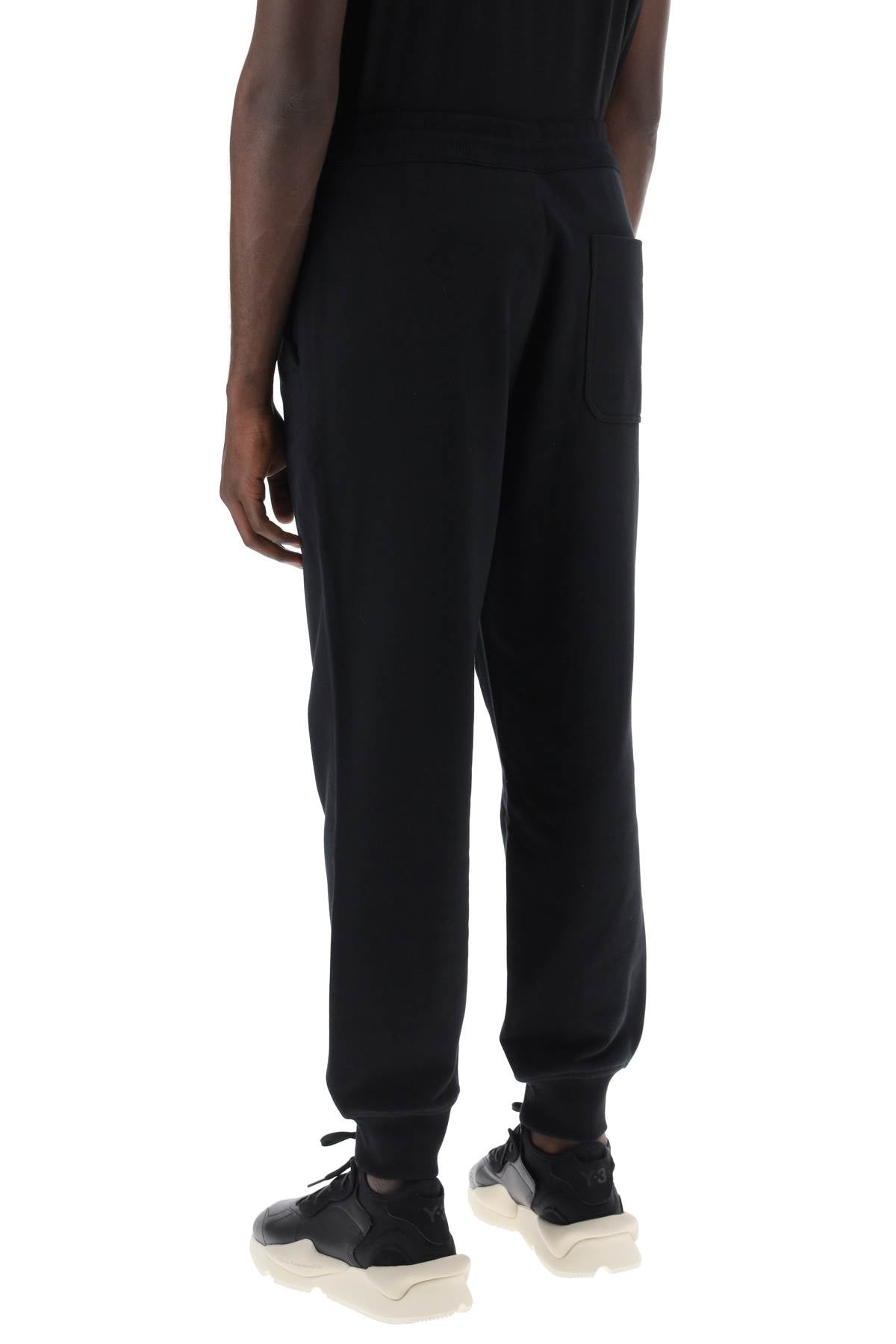 Y-3 french terry cuffed jogger pants image 2