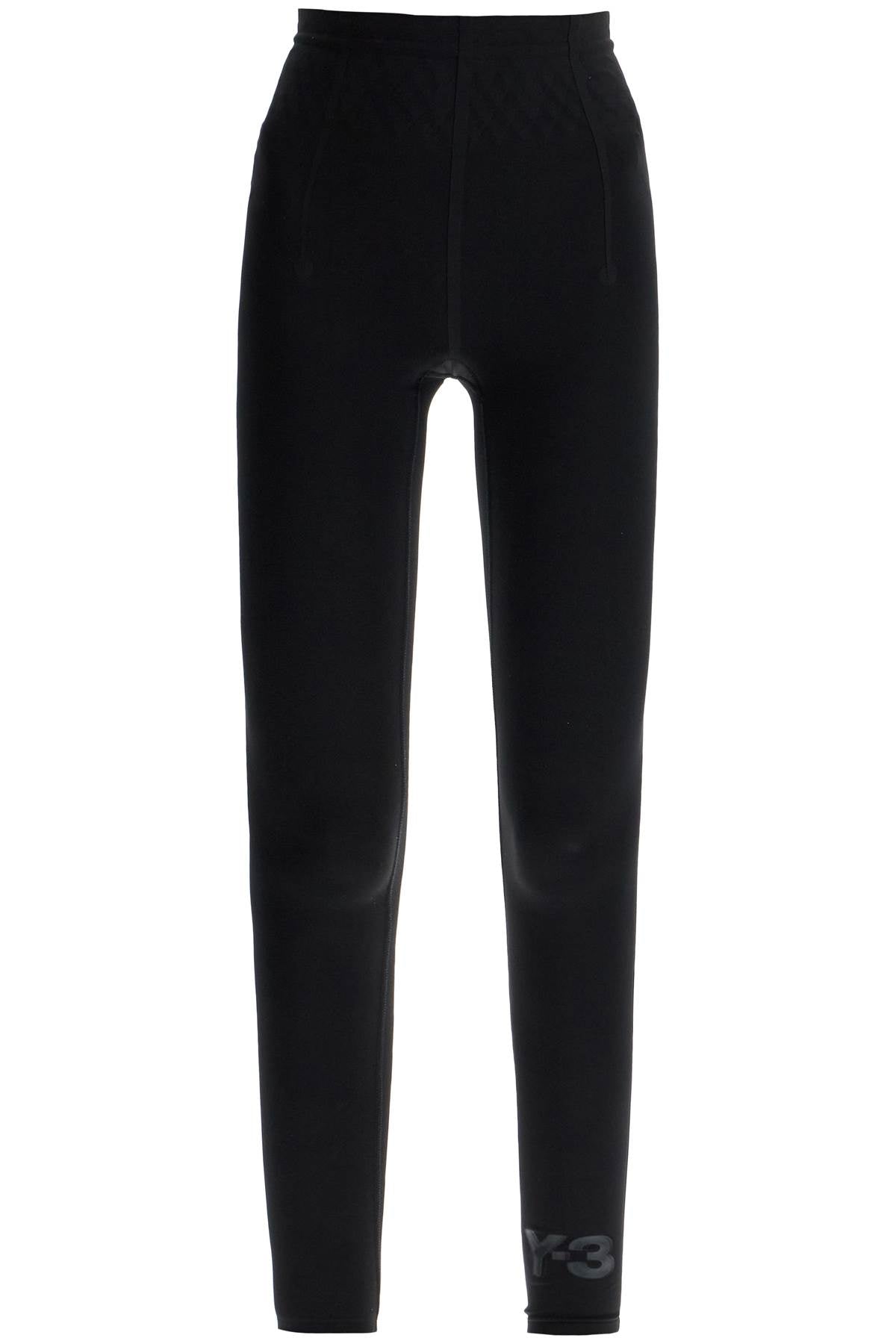 Y-3 Recycled Lycra Leggings with Logo Print image 0