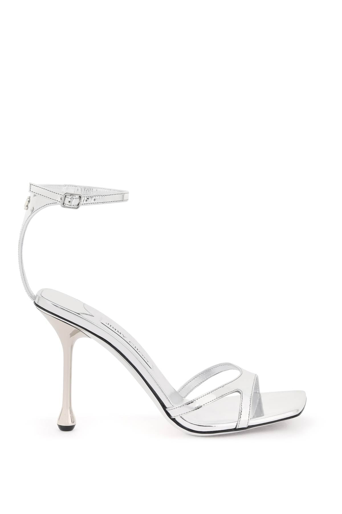 Jimmy Choo Ixia Patent Leather High Heel Sandals image 0