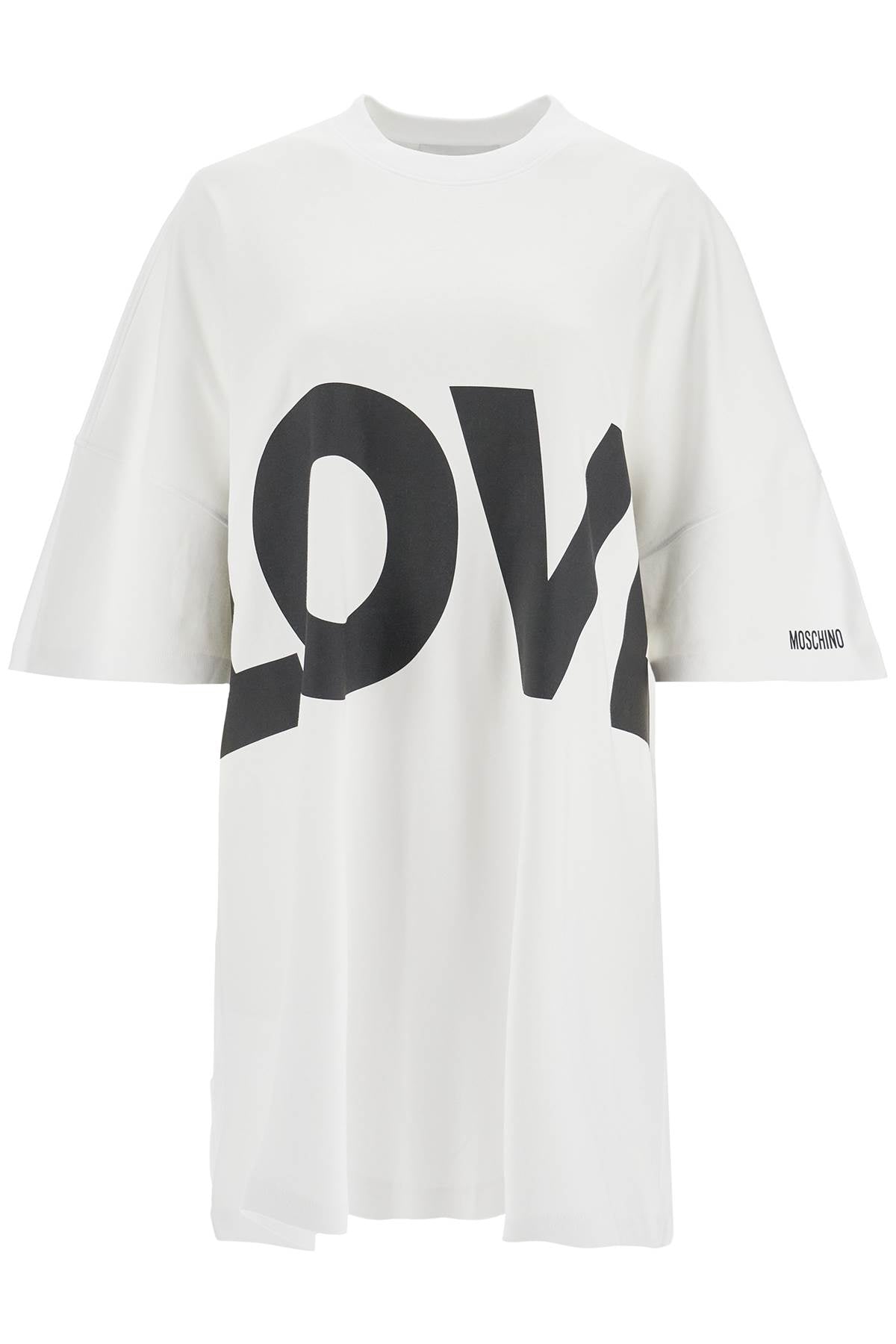 Moschino 'Love' Graphic Cotton T-Shirt Dress image 0