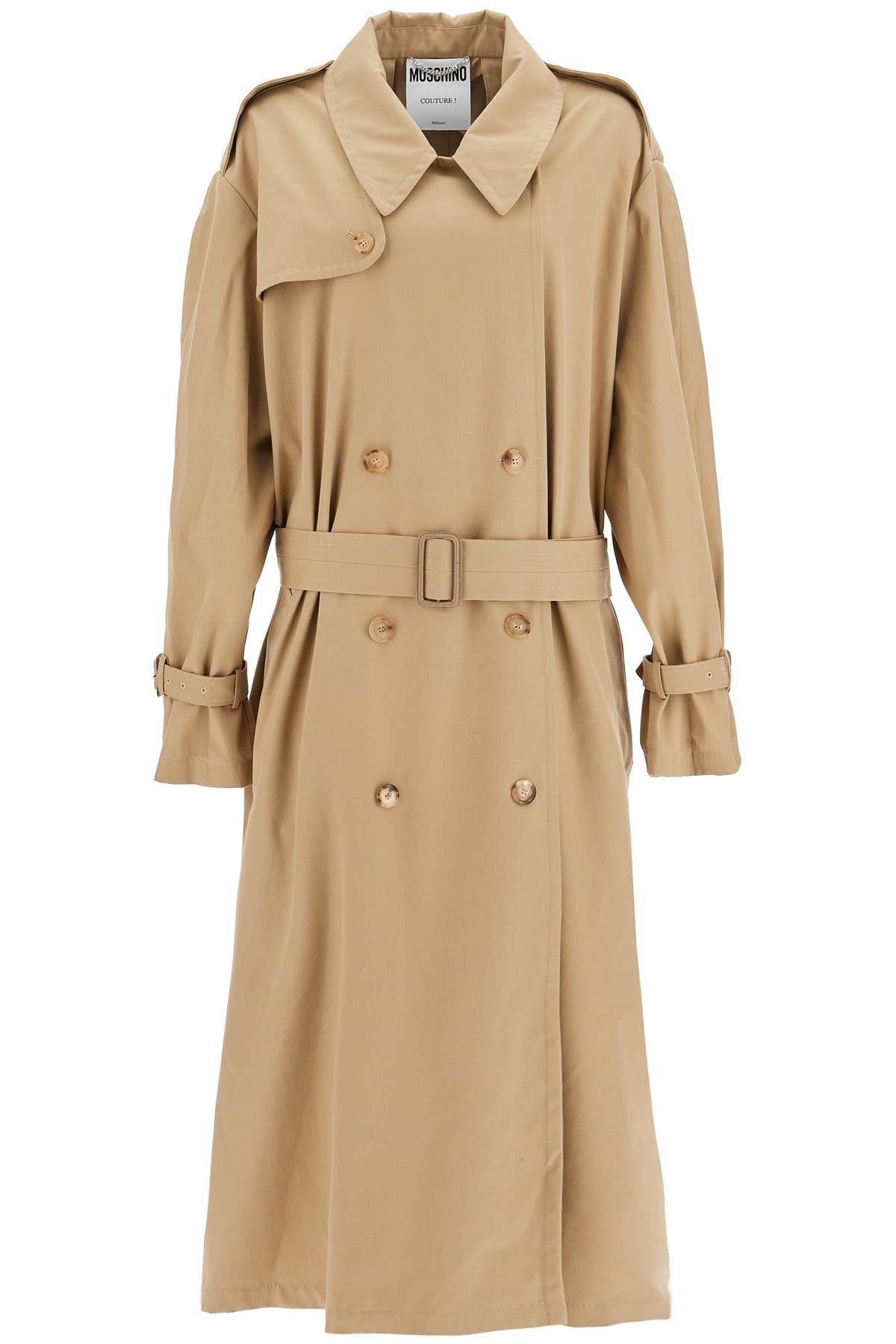 Moschino Oversized Double-Breasted Trench Coat image 0