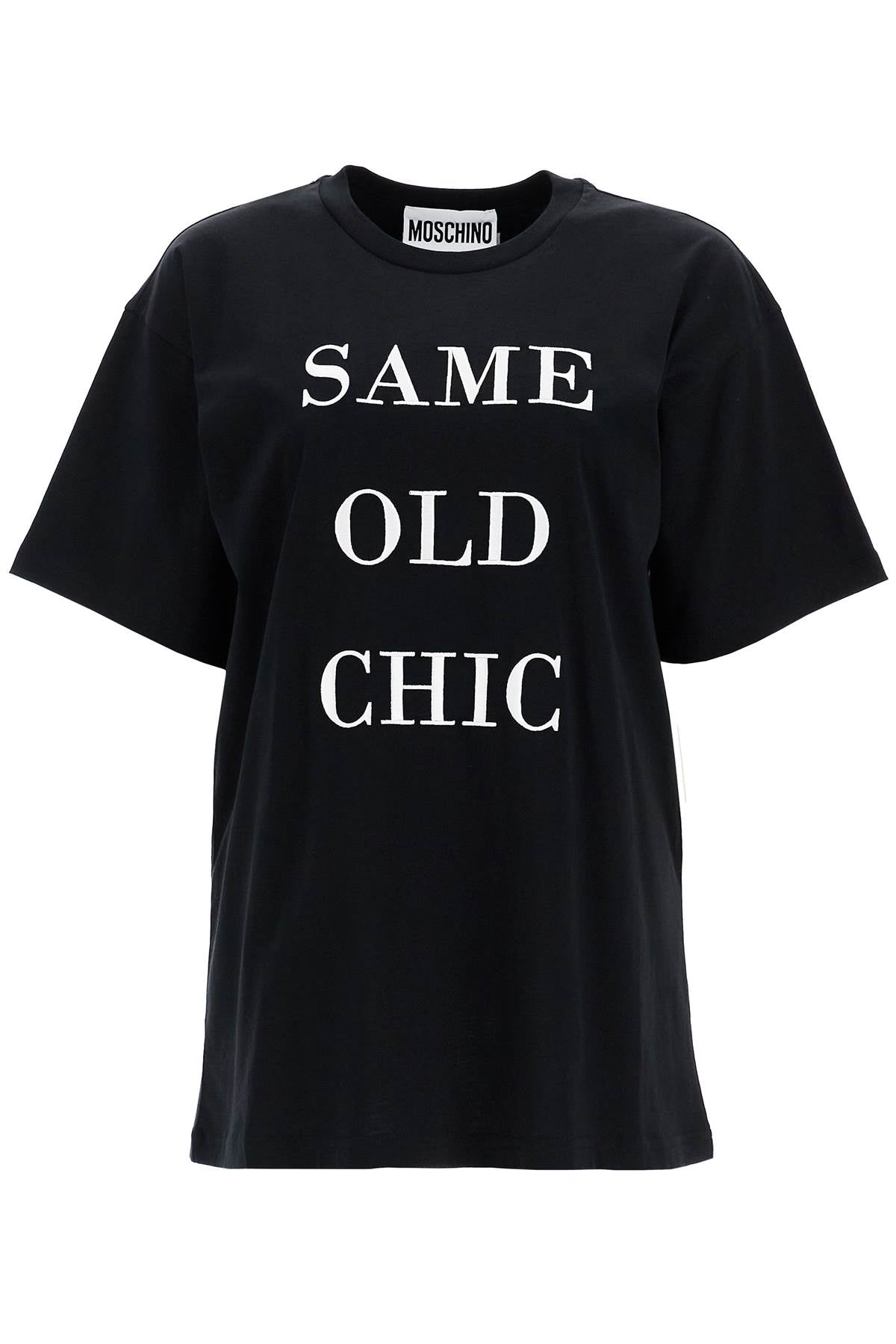 Moschino "oversized t-shirt with same old image 0