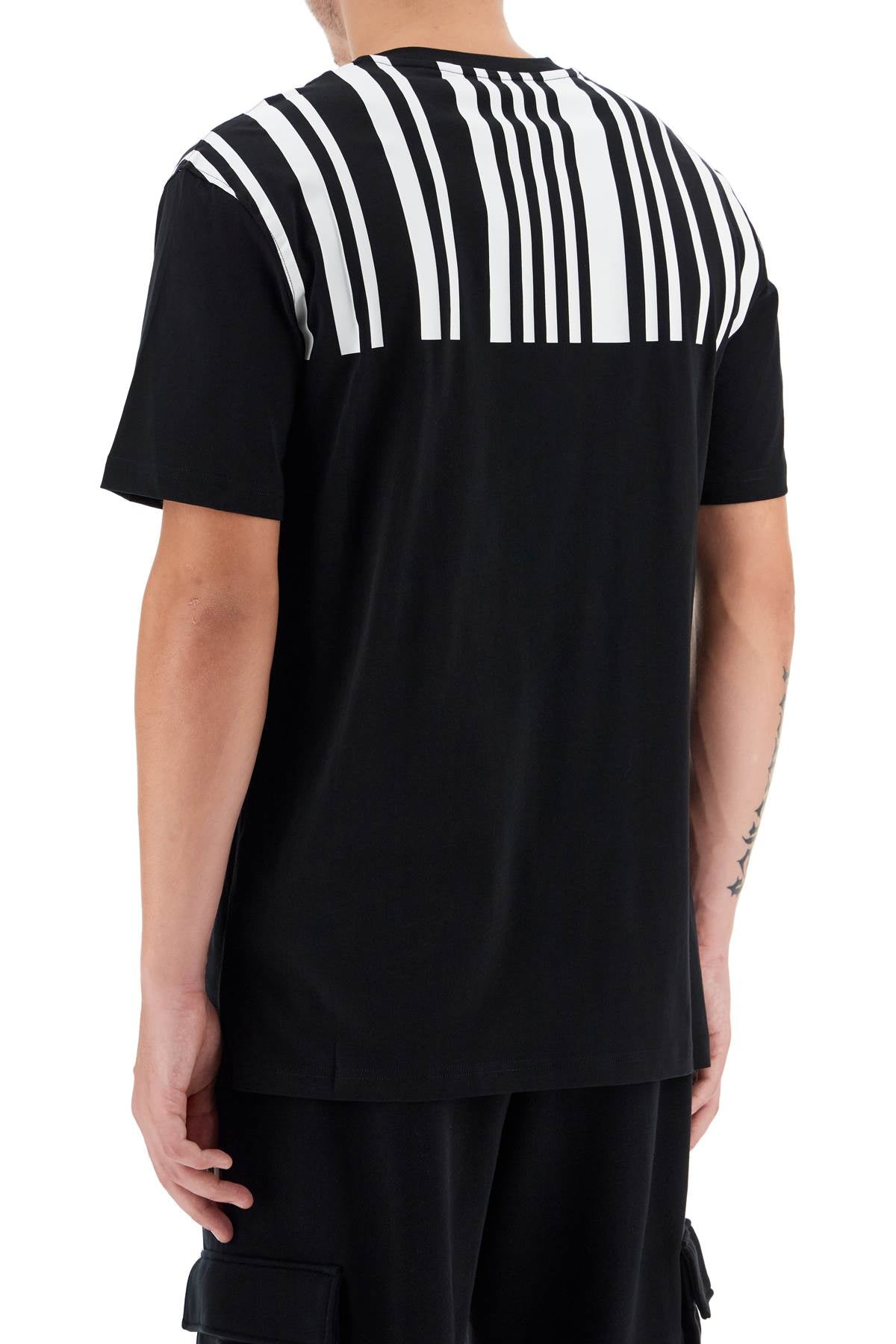 Moschino Barcode Print Cotton T-Shirt image 2