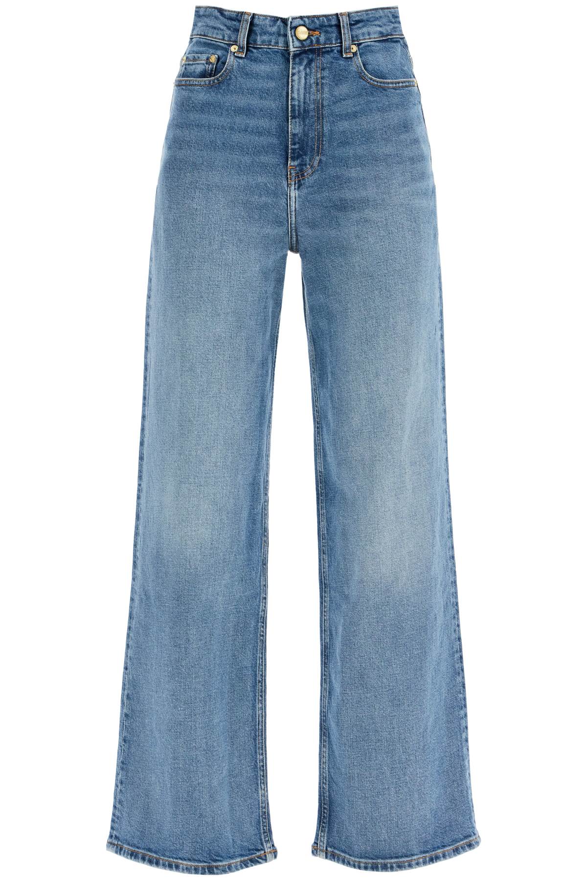 Ganni stretch denim andi jeans in italian image 0