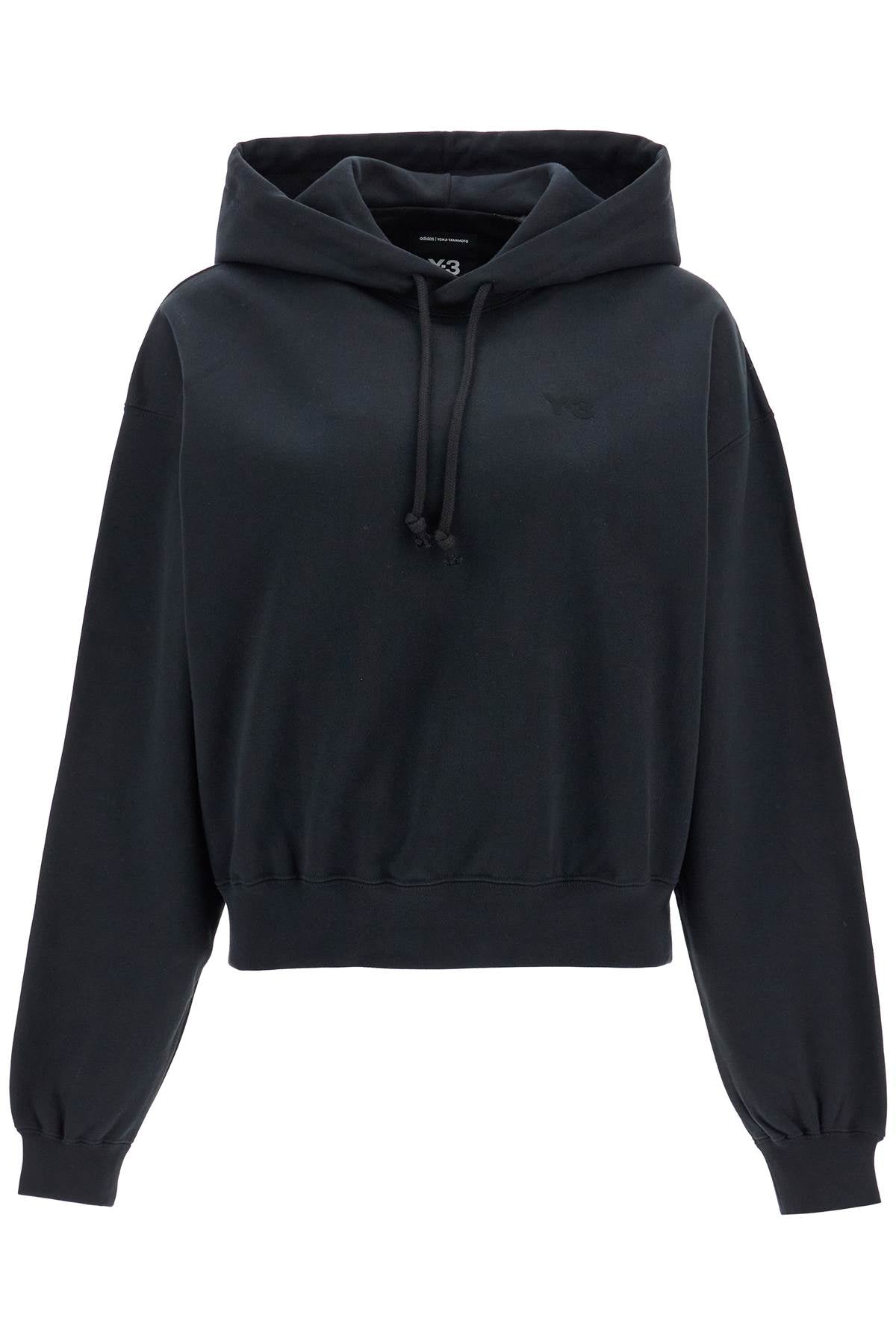 Y-3 boxy hoodie with hood image 0