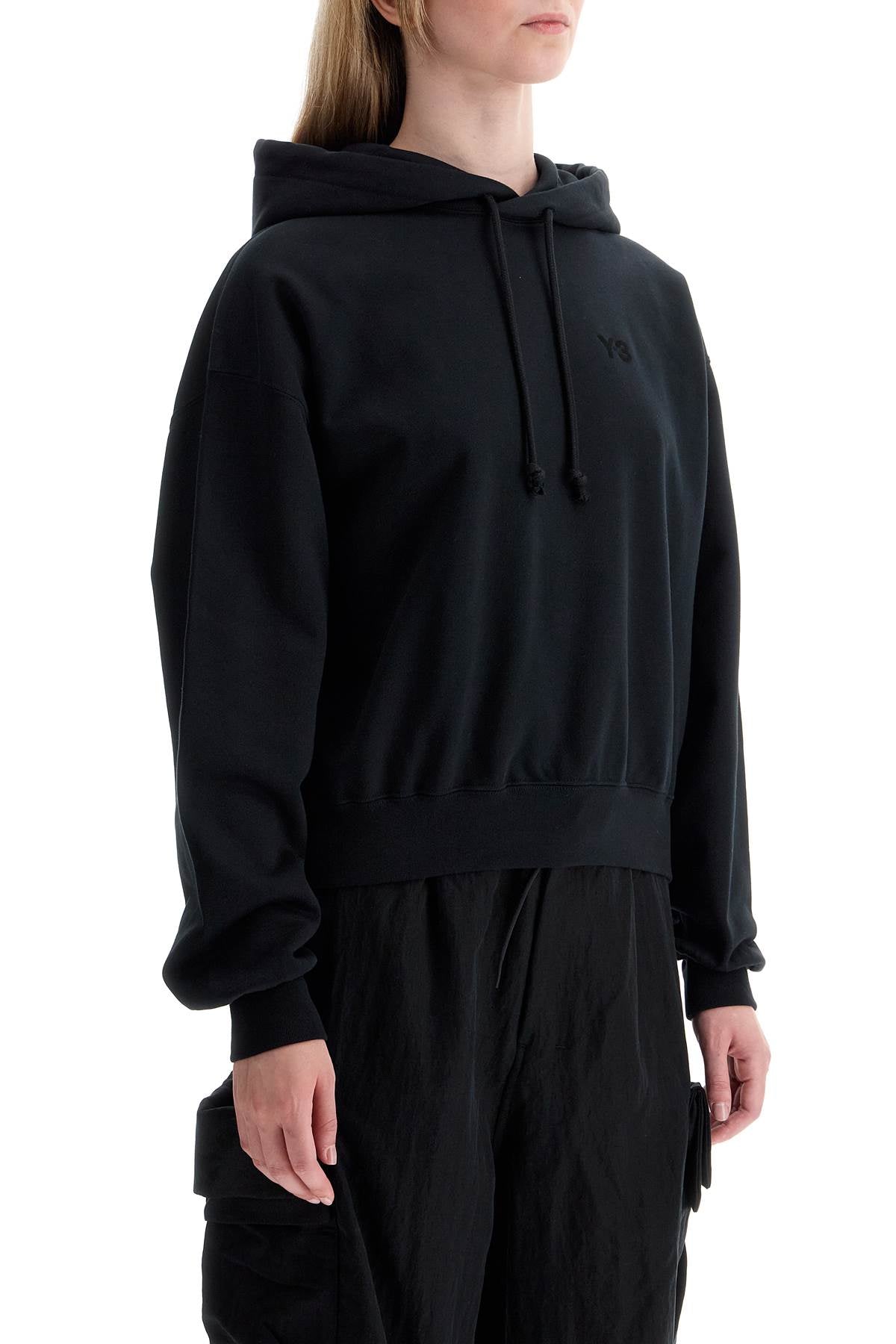 Y-3 boxy hoodie with hood image 1