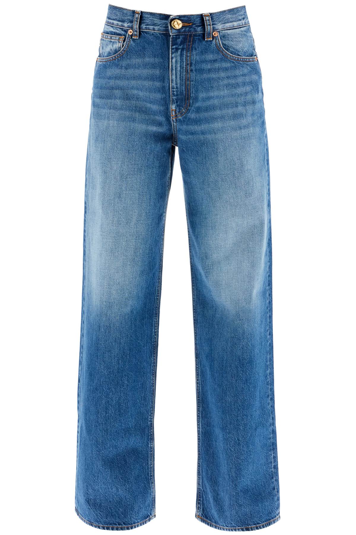 Blaze Milano wide leg jeans in narida sapphire java style image 0