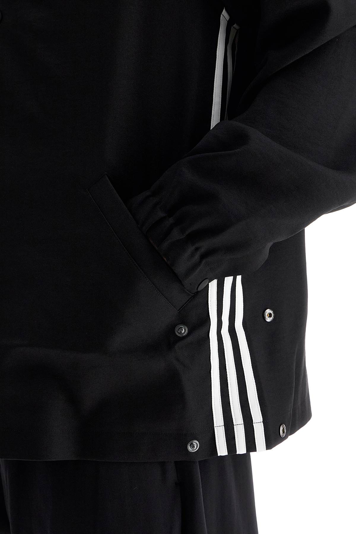 Y-3 3-Stripes Relaxed Fit Overshirt image 3