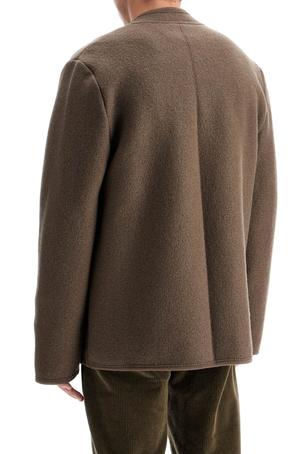 RIER Short Walker Coat - Lightweight Wool Felt image 2