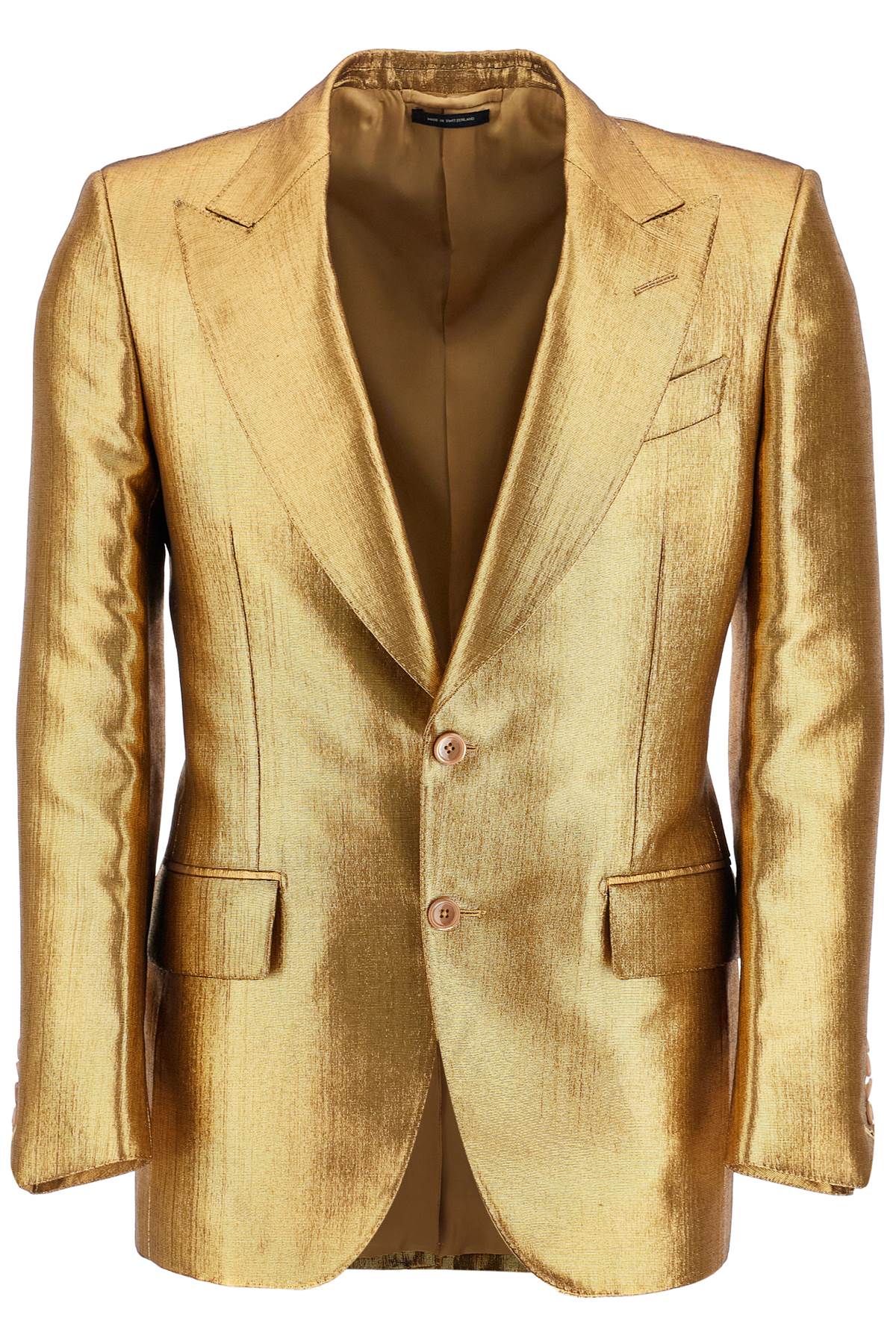 Tom Ford elegant single-breasted bronze jacket made in italy image 0