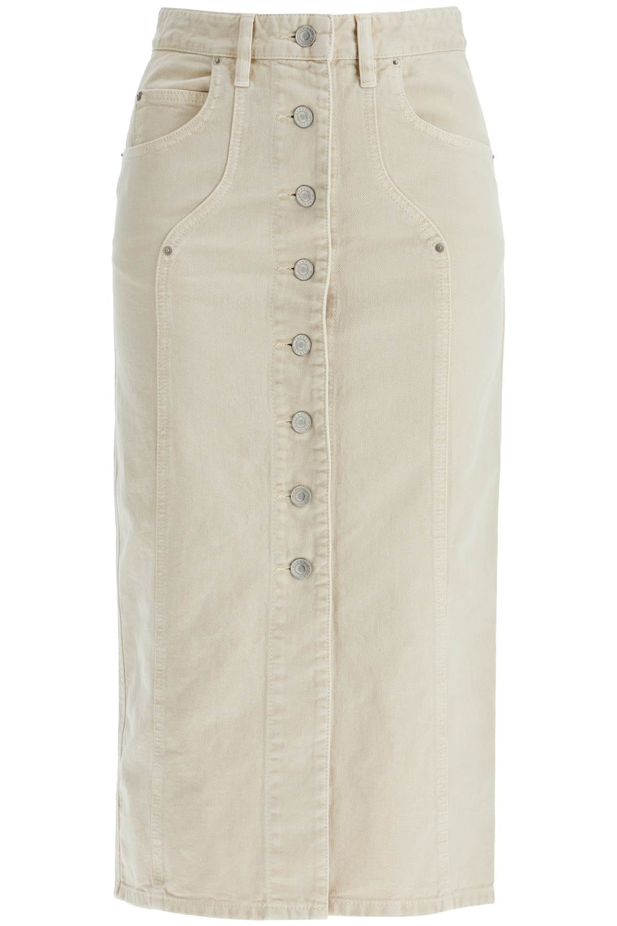 Isabel Marant Etoile denim vandy skirt for image 0